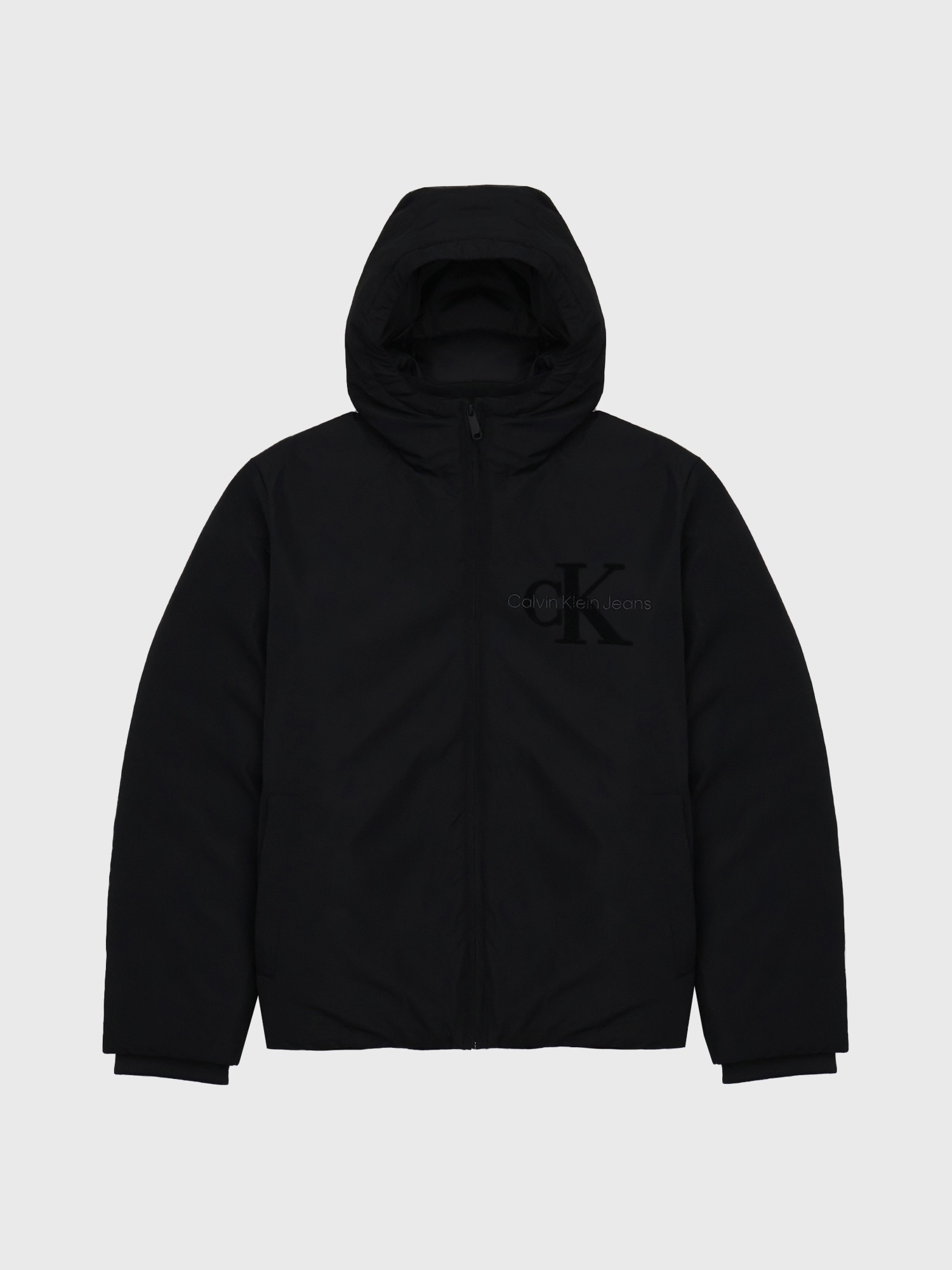 Утепленная куртка Calvin Klein Jeans Crinkle Nylon Puffer Black Beauty