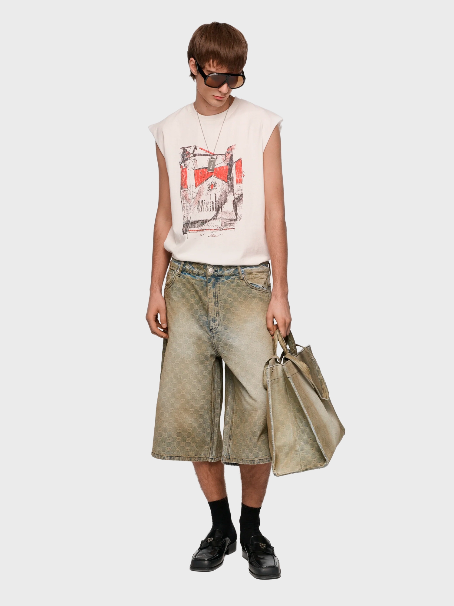 Майка MISBHV Cigarettes Muscle Tank Off White