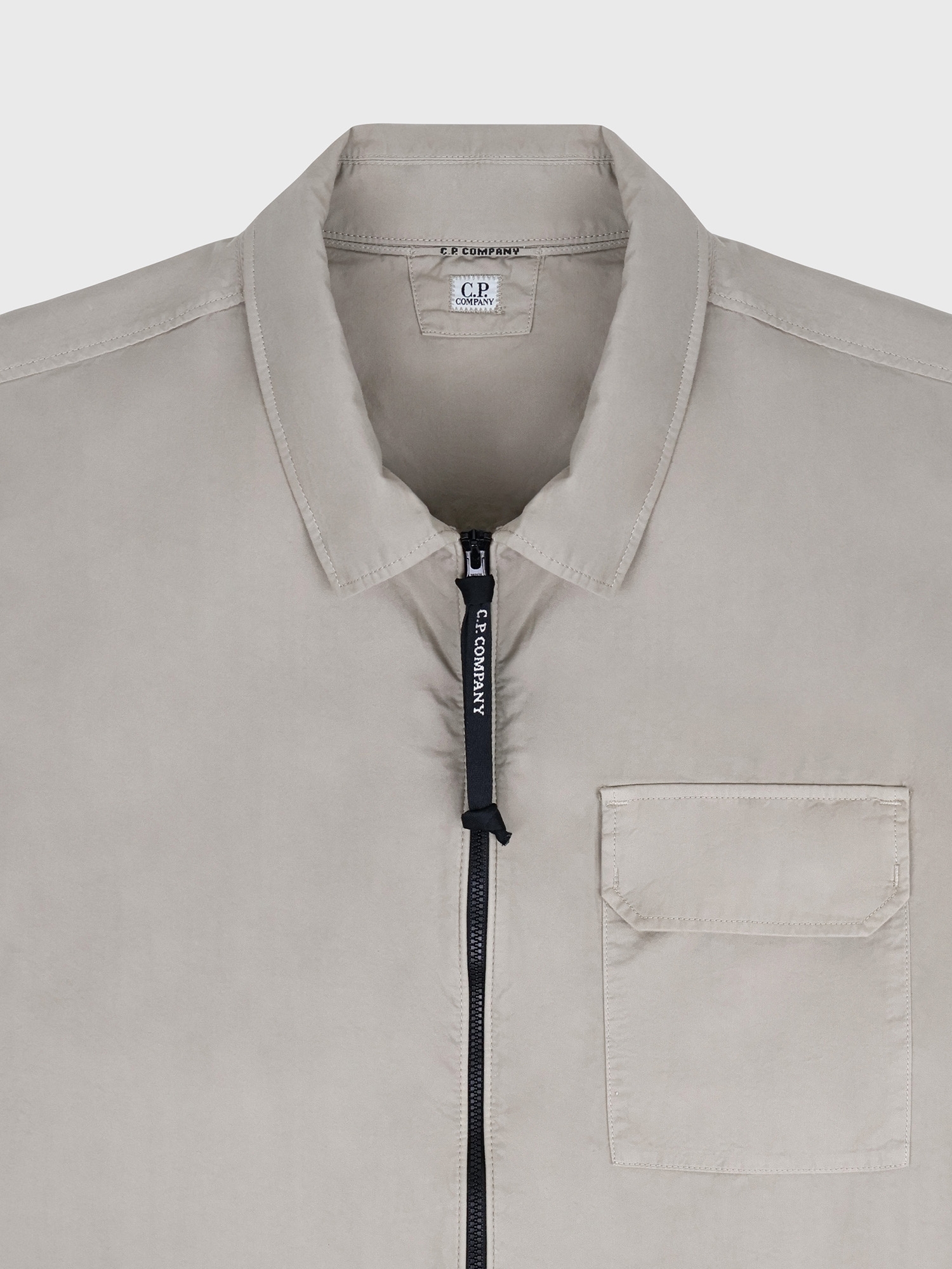 Куртка C.P. Company Organic Gabardine Full Zip Sand
