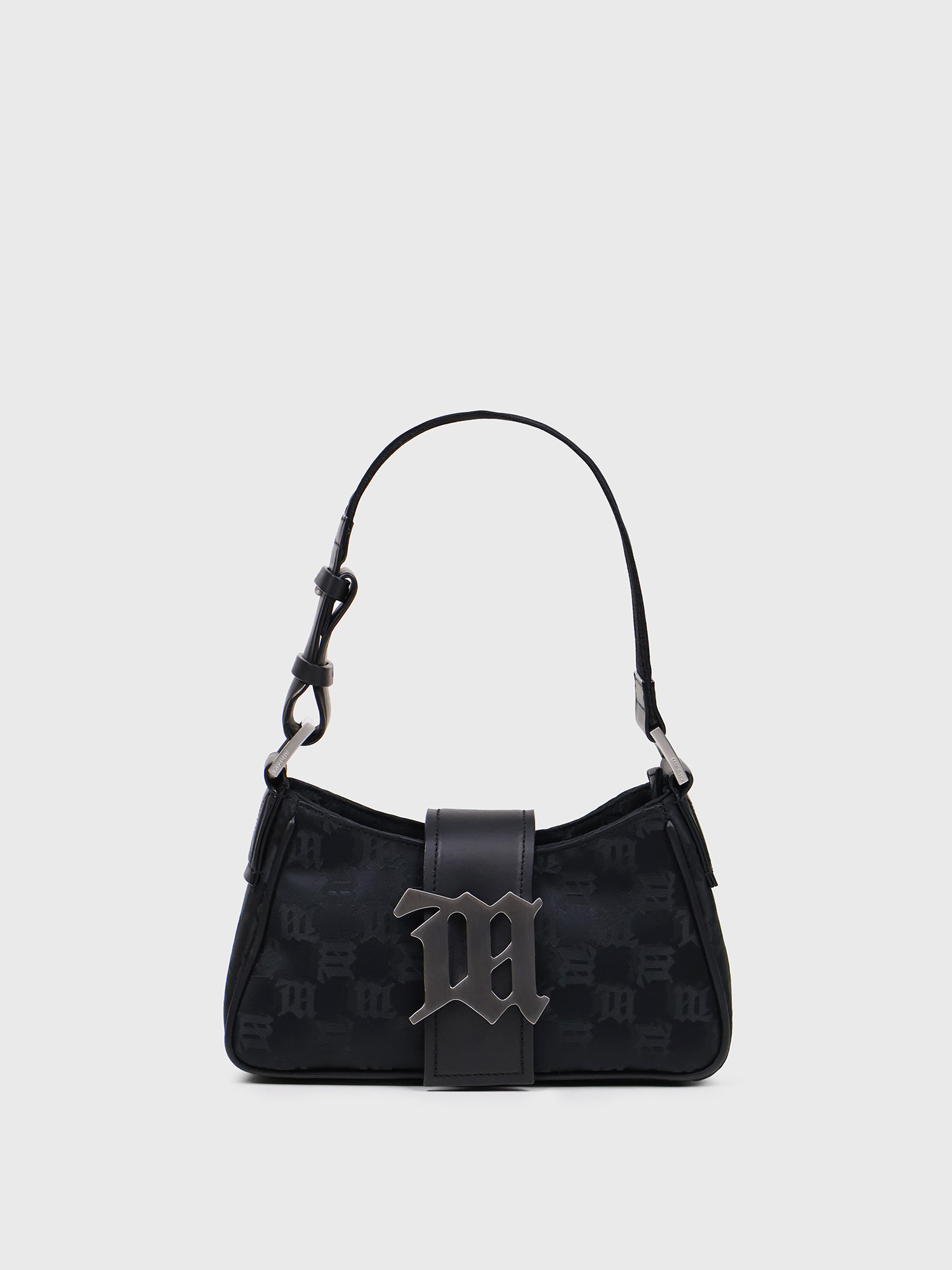 Сумка MISBHV Jacquard Monogram Shoulder Bag Small Black