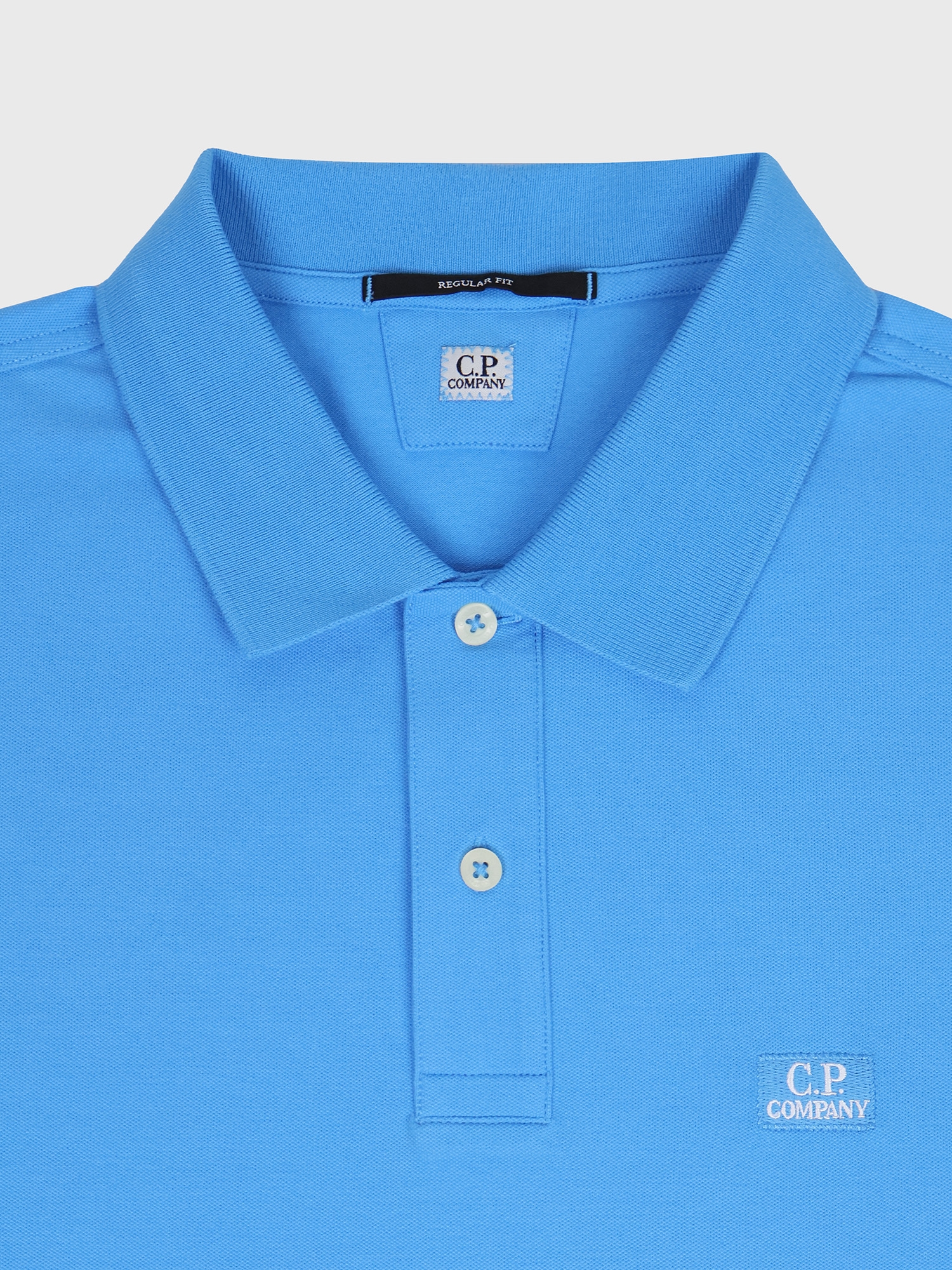 Поло C.P. Company Stretch Piquet Blue