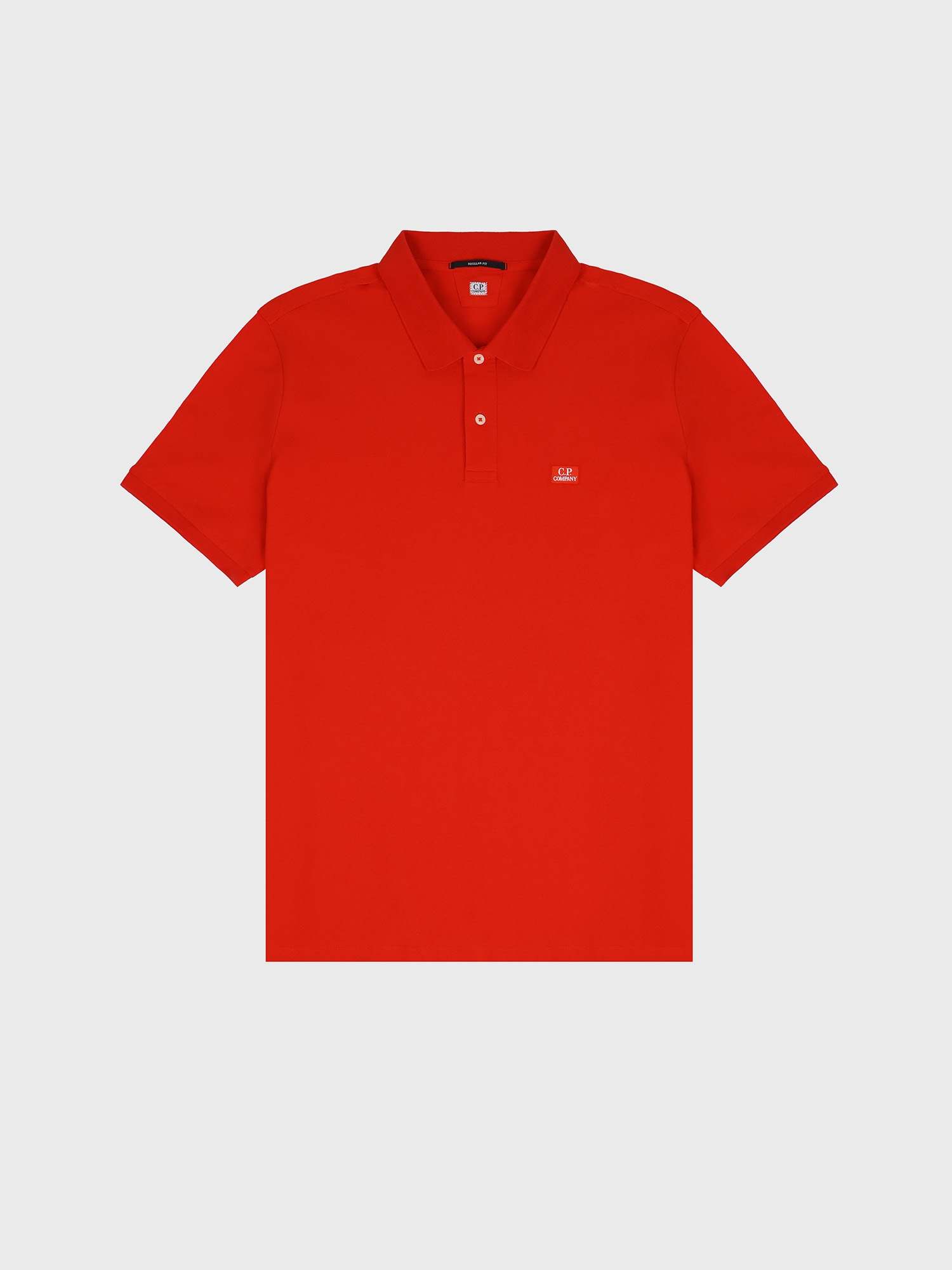 Поло C.P. Company Stretch Piquet Fiery Red