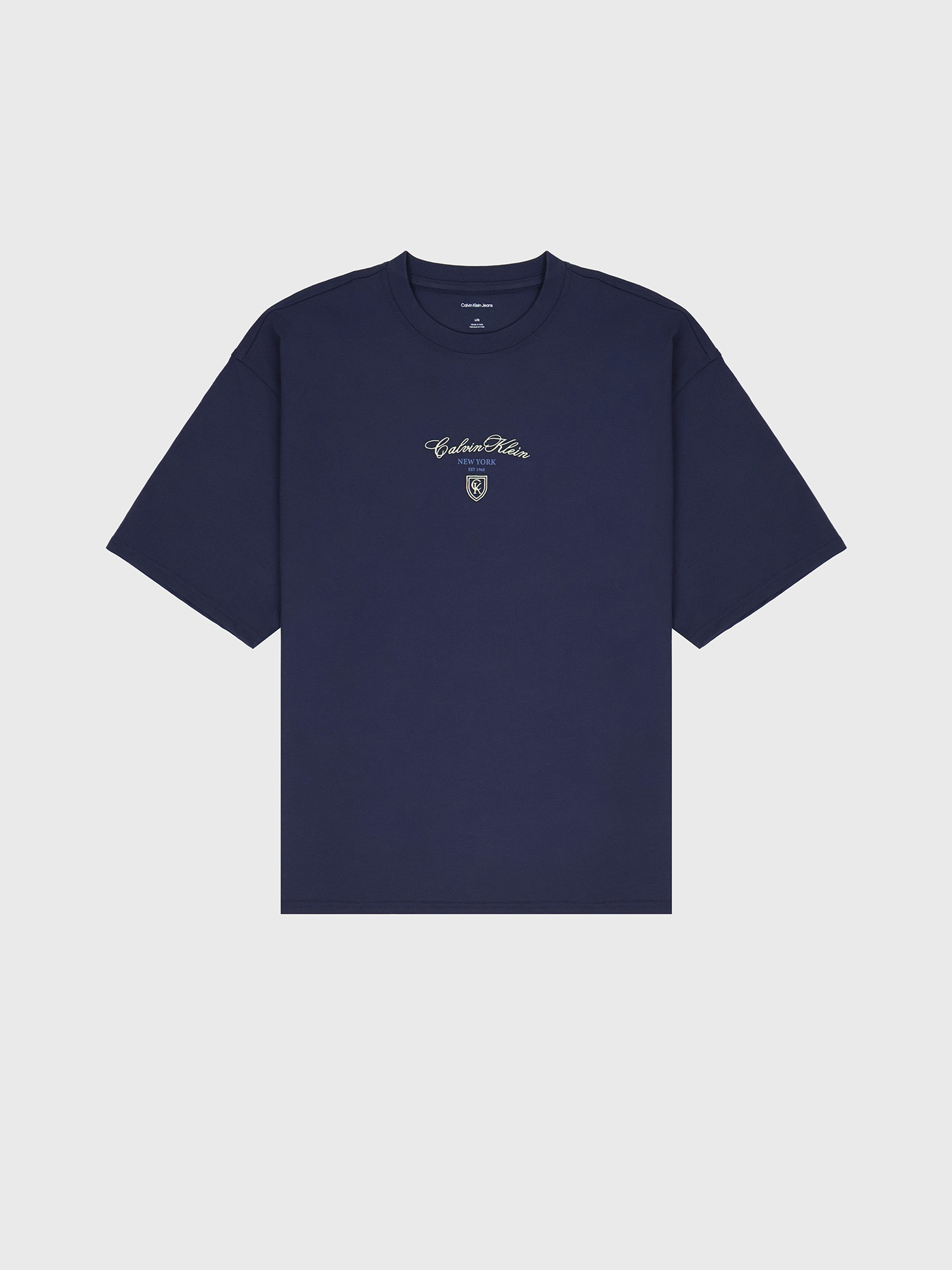 Футболка Calvin Klein Script Logo Graphic Relaxed Inkwell