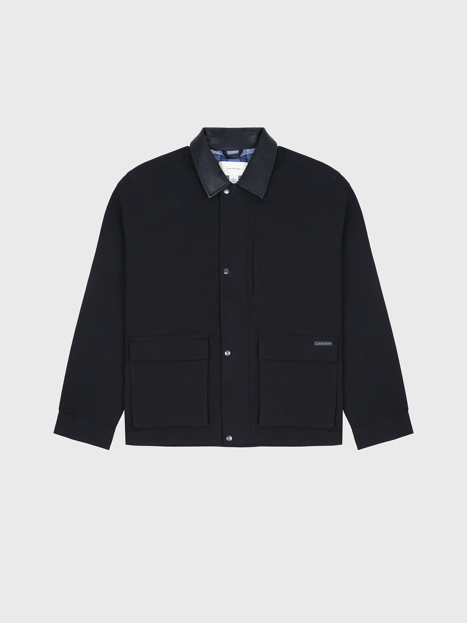 Куртка Calvin Klein Cotton Stretch Relaxed Barn Jacket Black