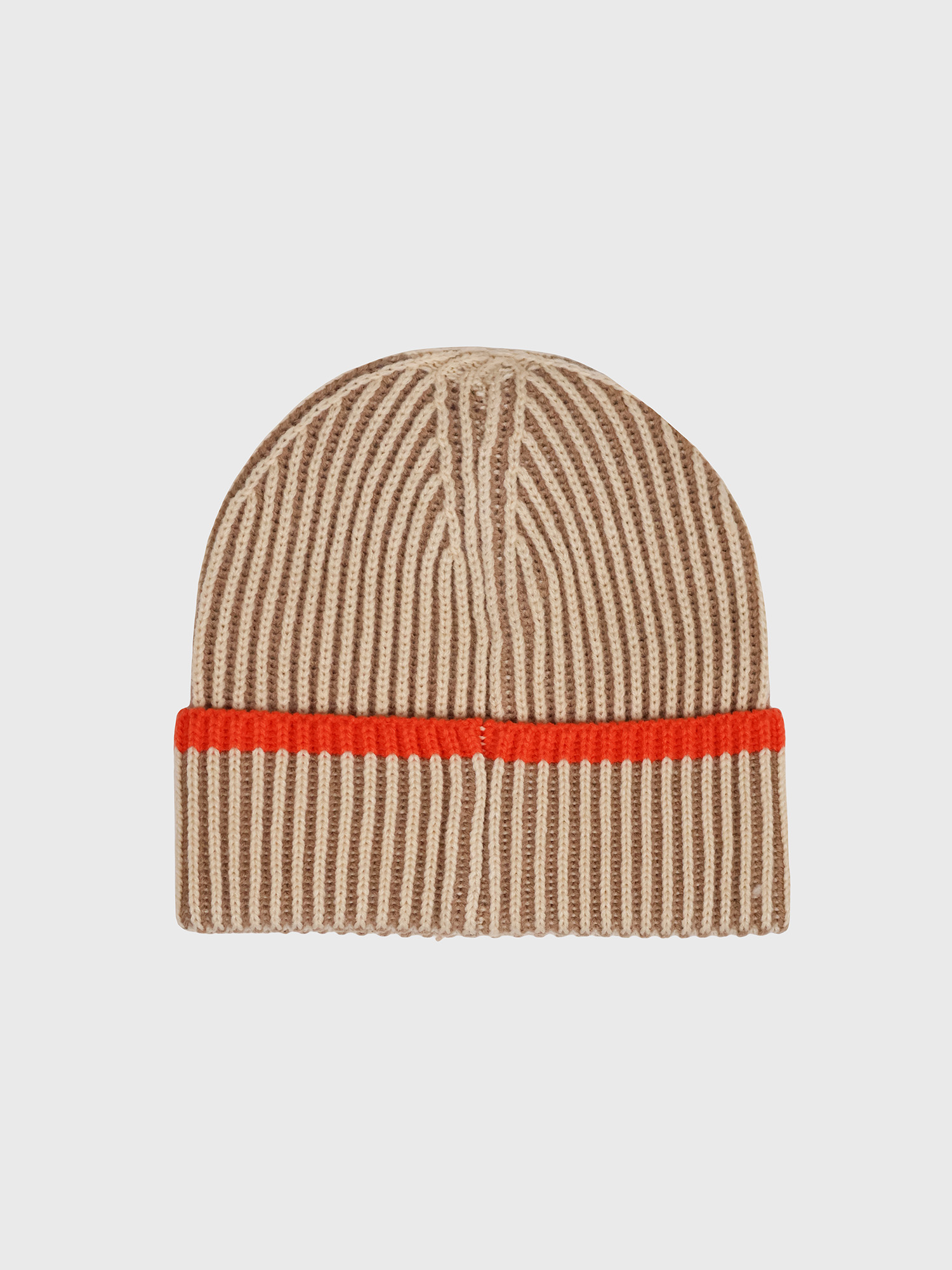 Шапка Calvin Klein Tipped Ribbed Beanie Tan