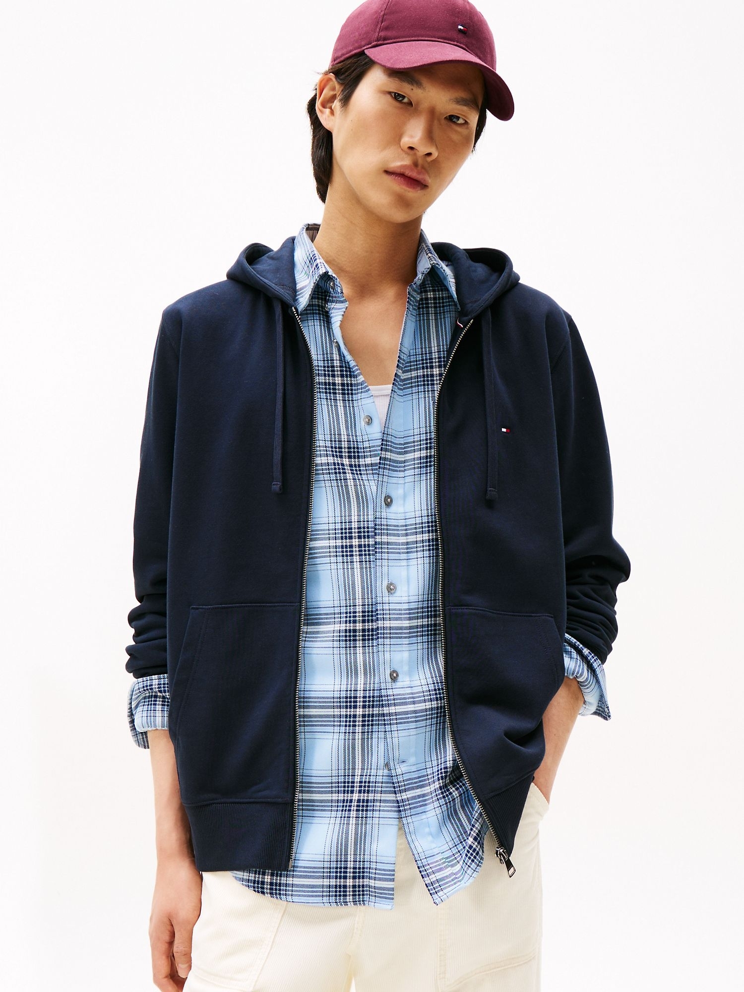 Худи на молнии Tommy Hilfiger Classic Zip Navy