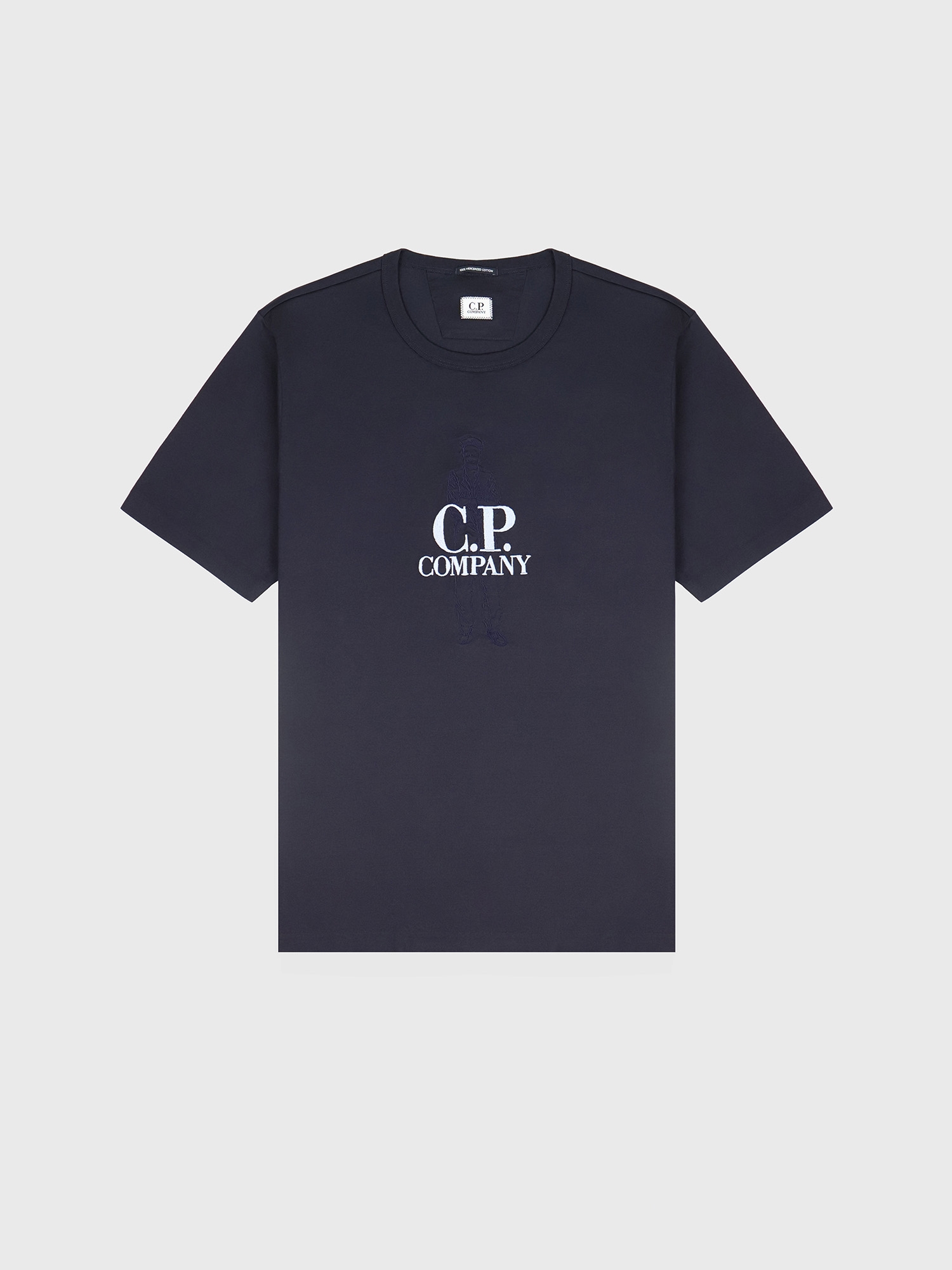 Футболка C.P. Company Mercerized 30/2 Eclipse