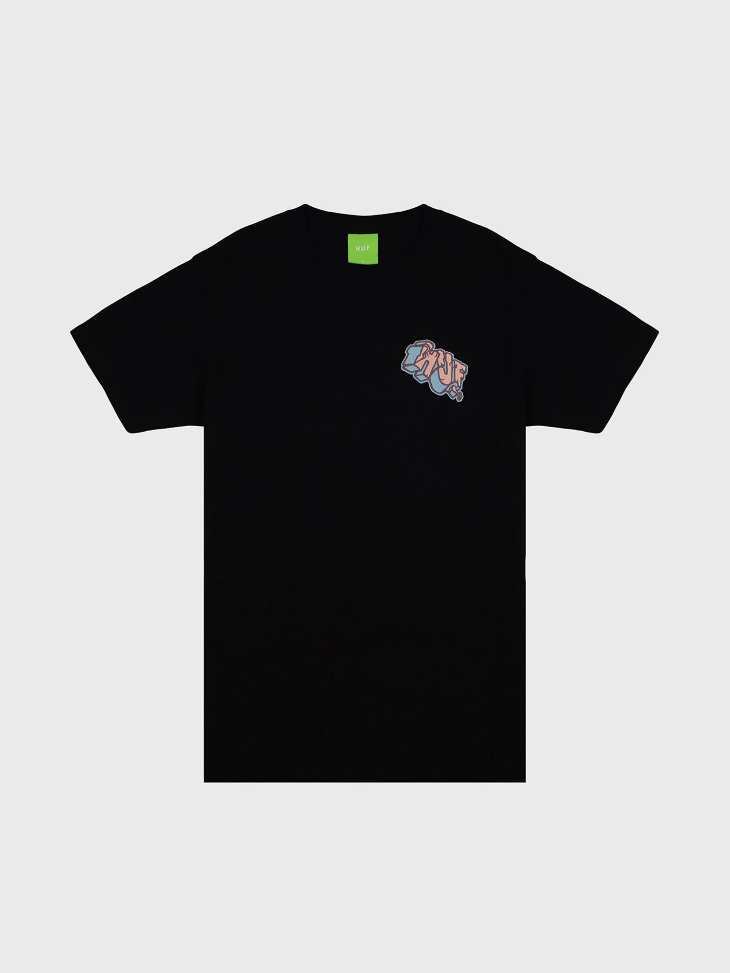 Футболка HUF Quake Triple Triangle Black