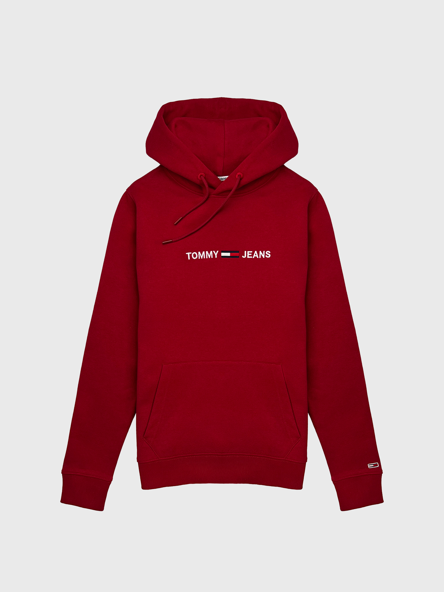 Худи Tommy Jeans Fleece Logo Wine Red