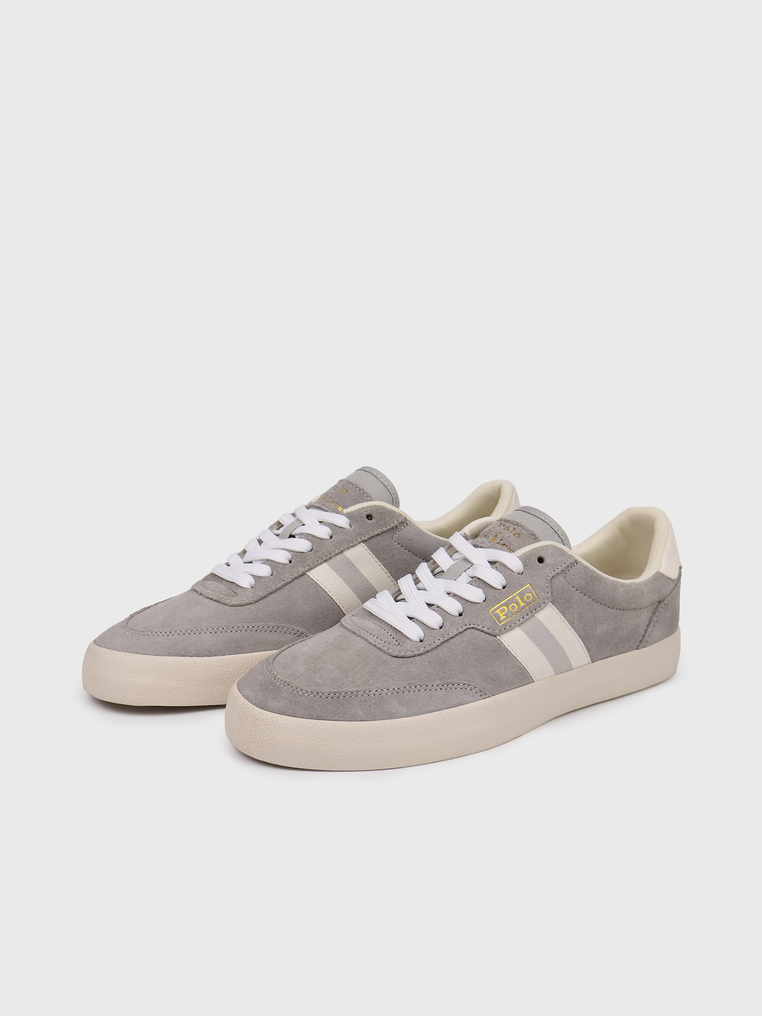 Кеды Polo Ralph Lauren Court VLC Grey / White
