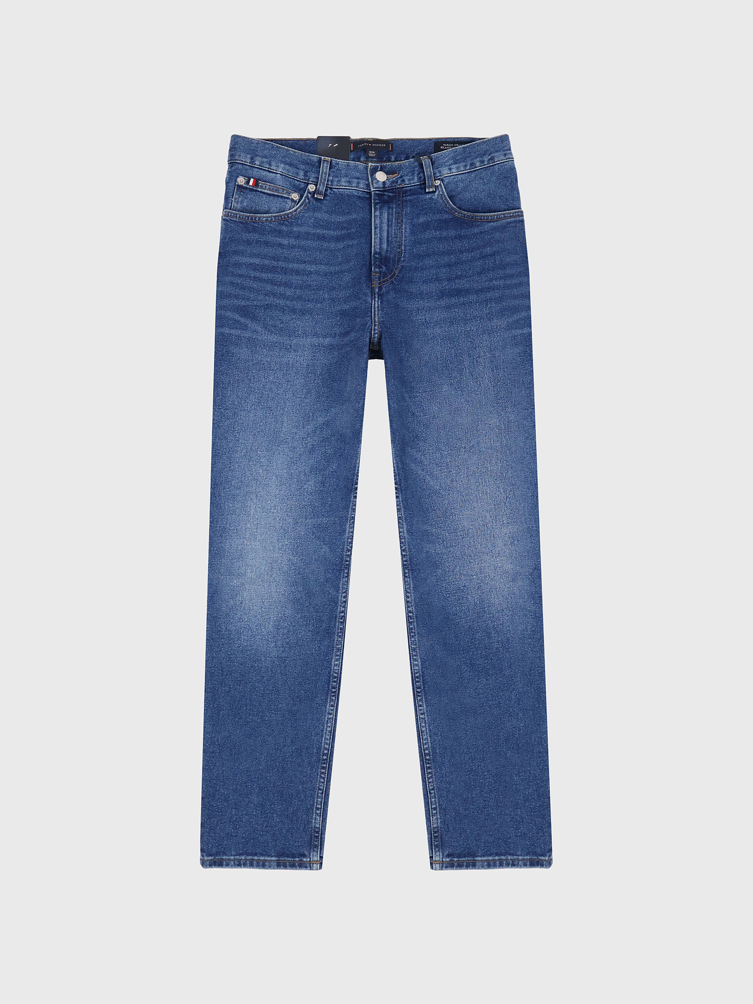 Джинсы Tommy Hilfiger Medium Wash Tapered Relaxed-Fit Denim