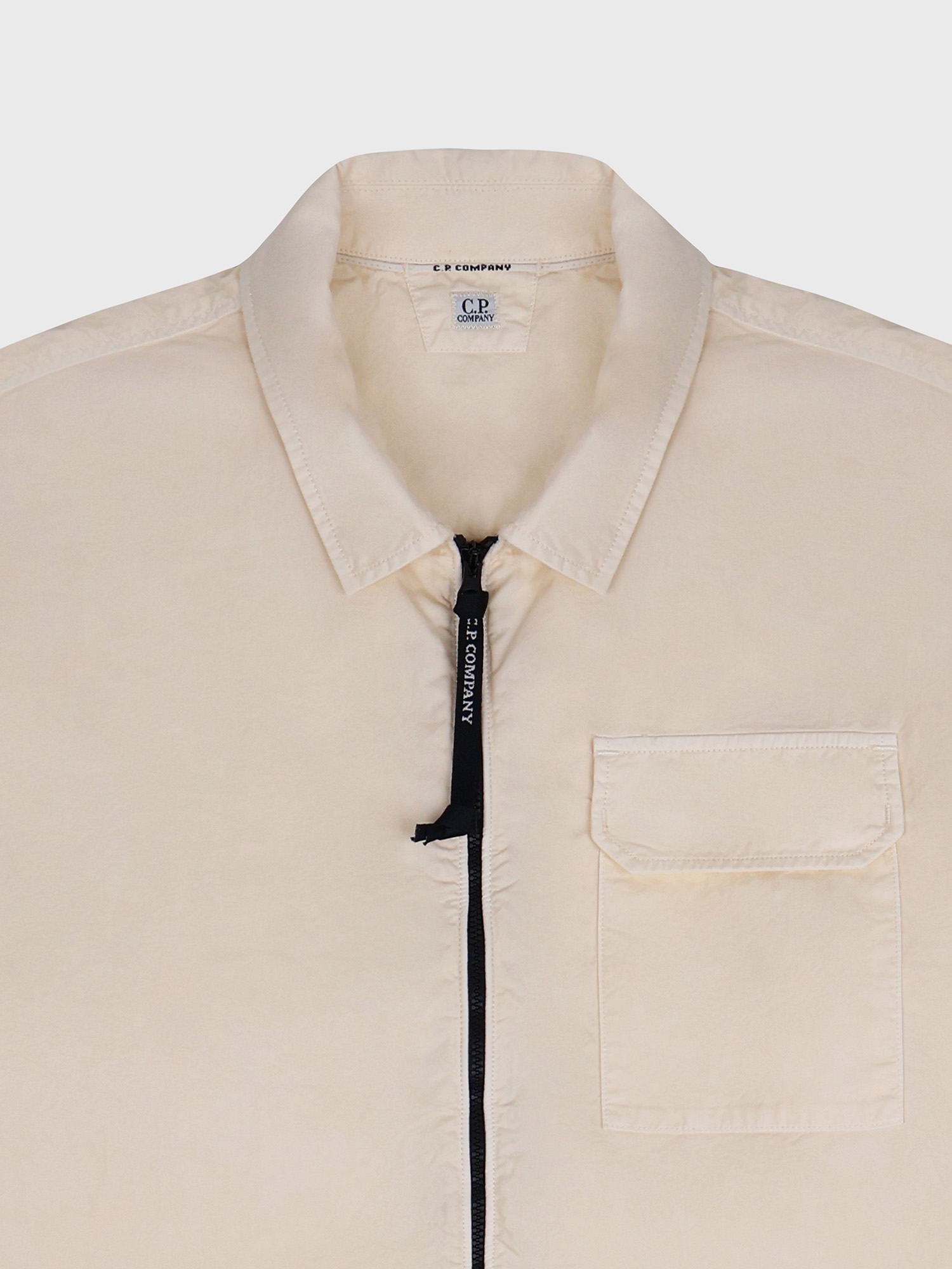 Куртка C.P. Company Organic Gabardine Full Zip Pistachio