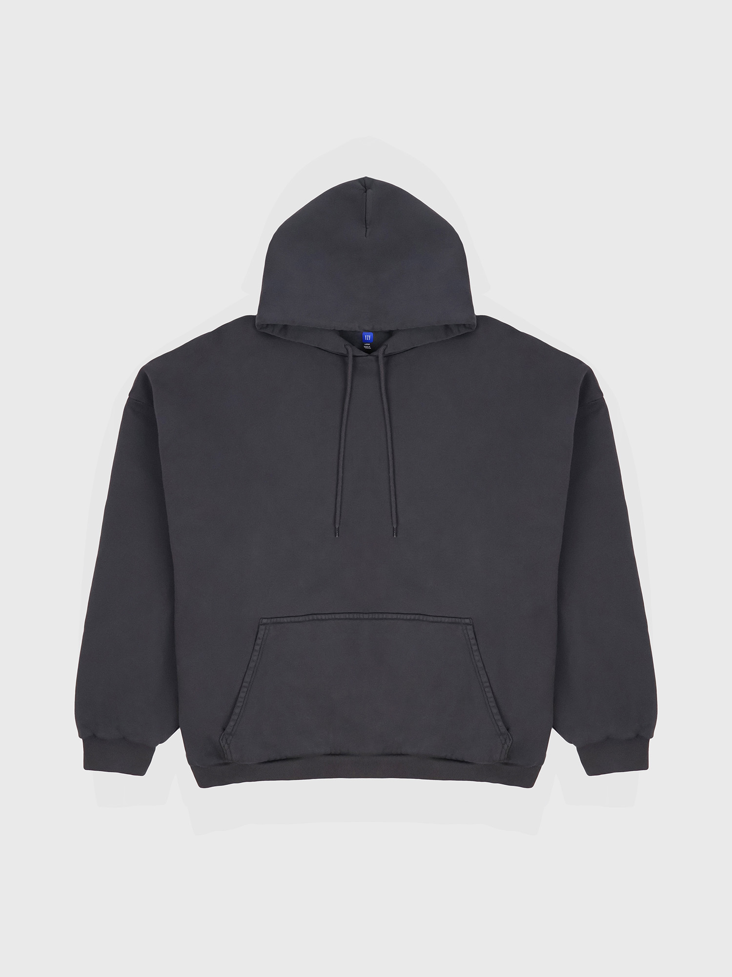 Худи Yeezy x Gap Oversized Unreleased Dark Grey