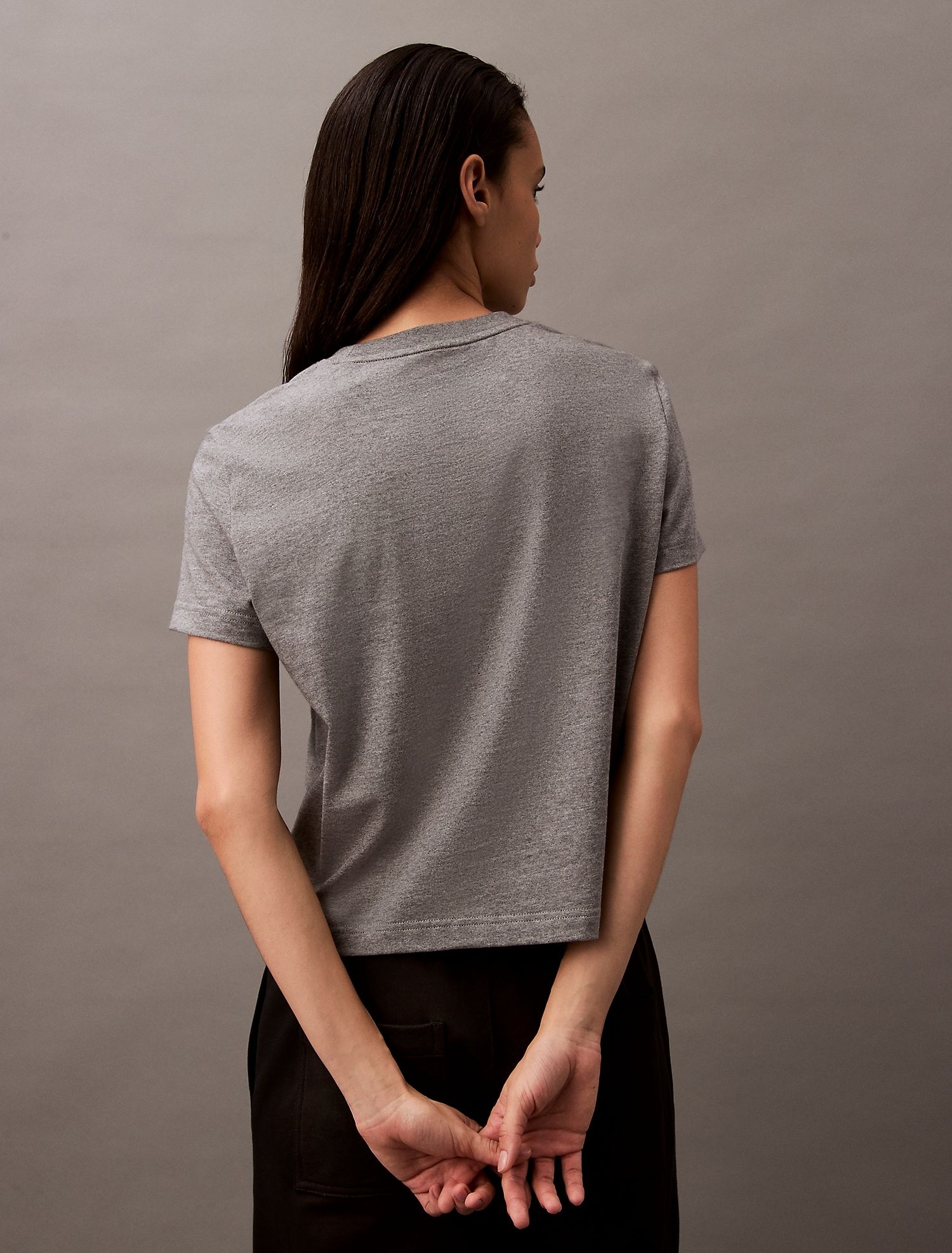 Футболка Calvin Klein Archive Logo T-Shirt Med Grey Heather