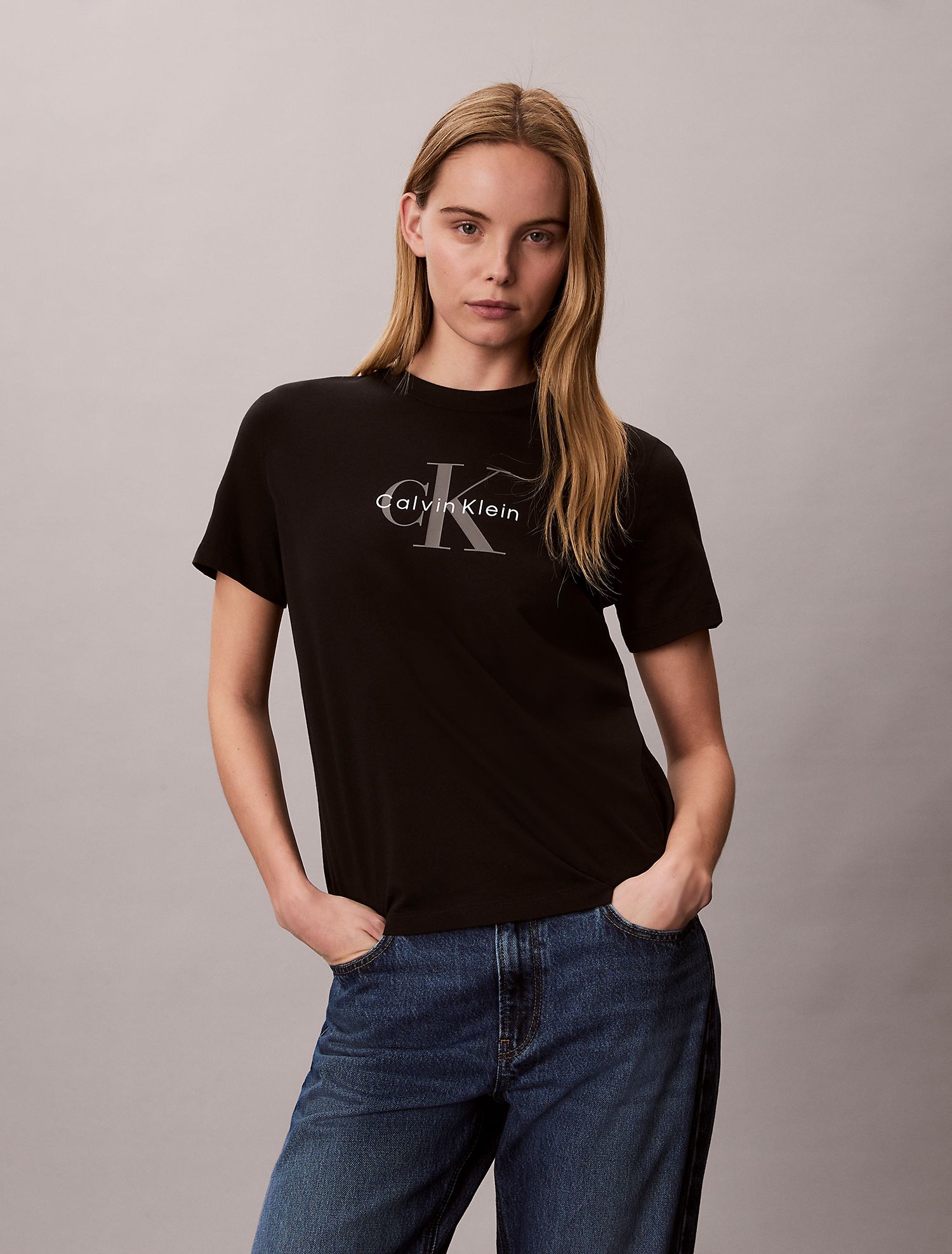 Футболка Calvin Klein Monologo Tee Black