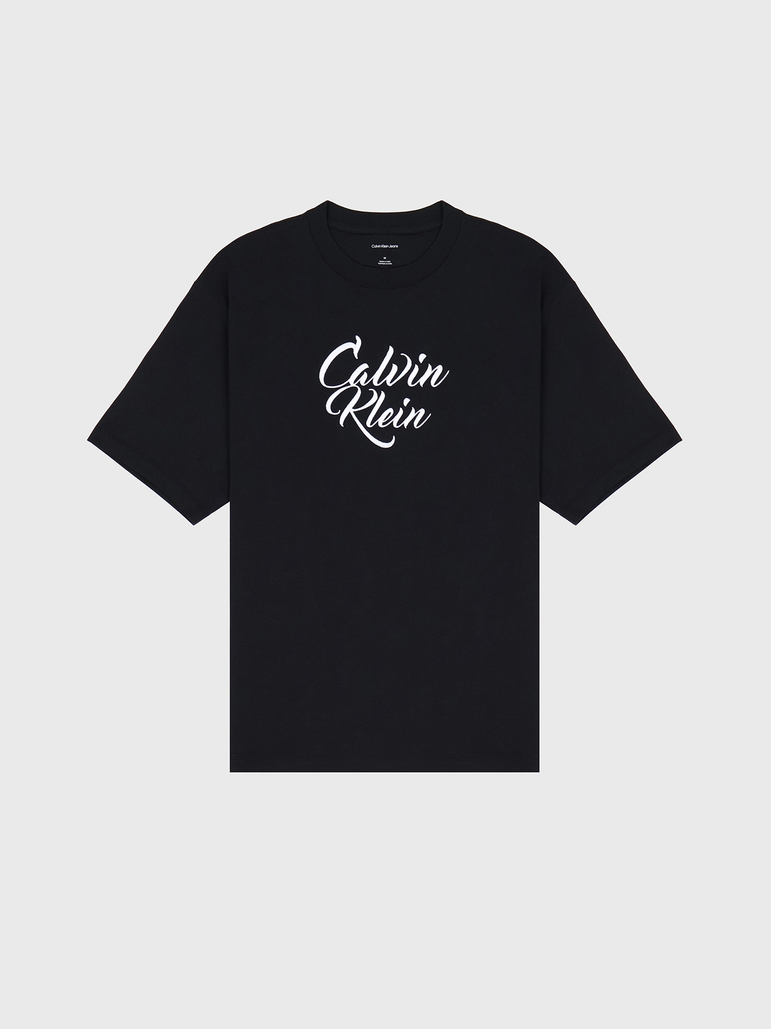 Футболка Calvin Klein Script Logo Graphic Relaxed Black