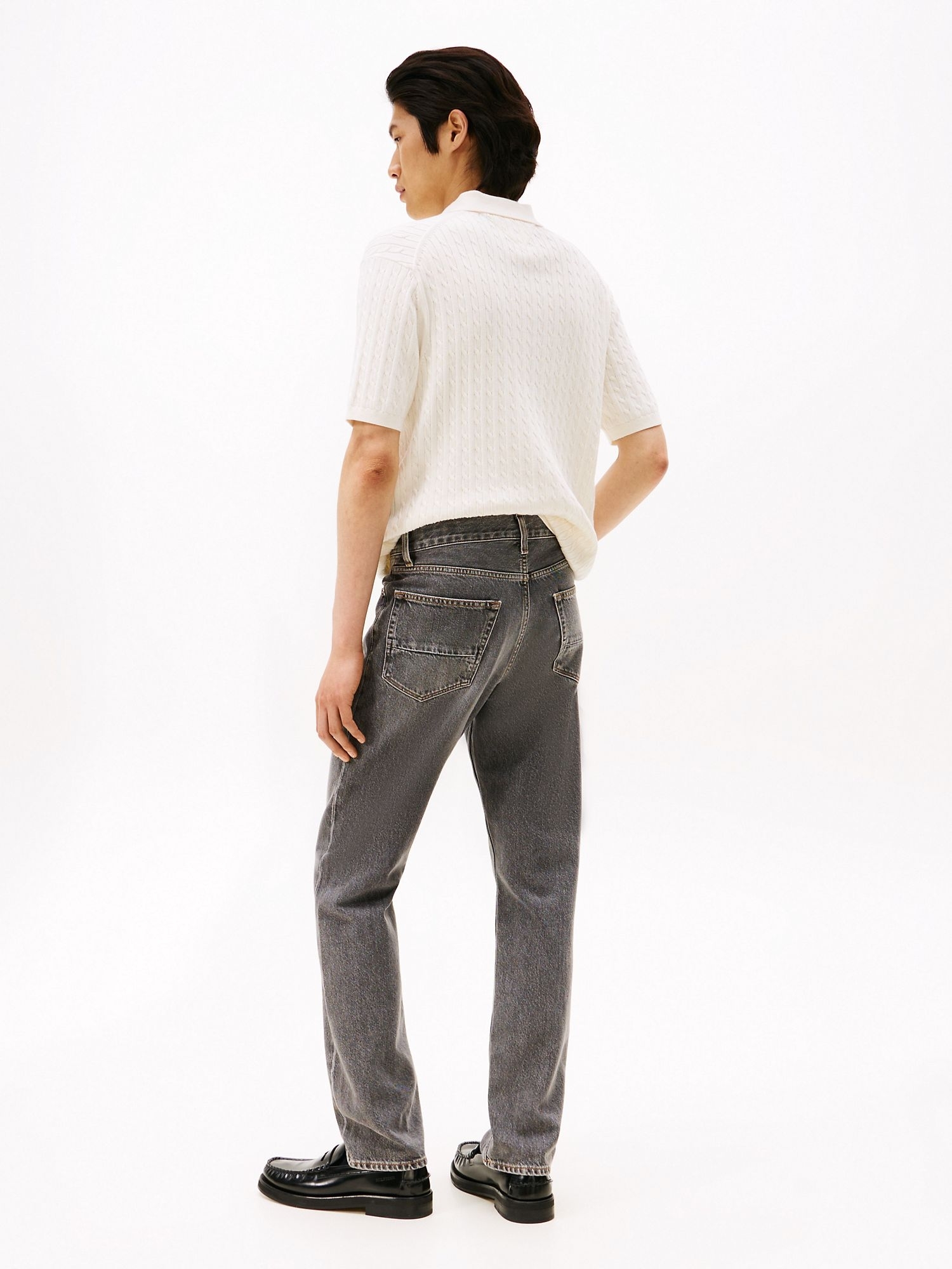 Джинсы Tommy Hilfiger Grey Wash Regular Fit Jean Arcade Grey