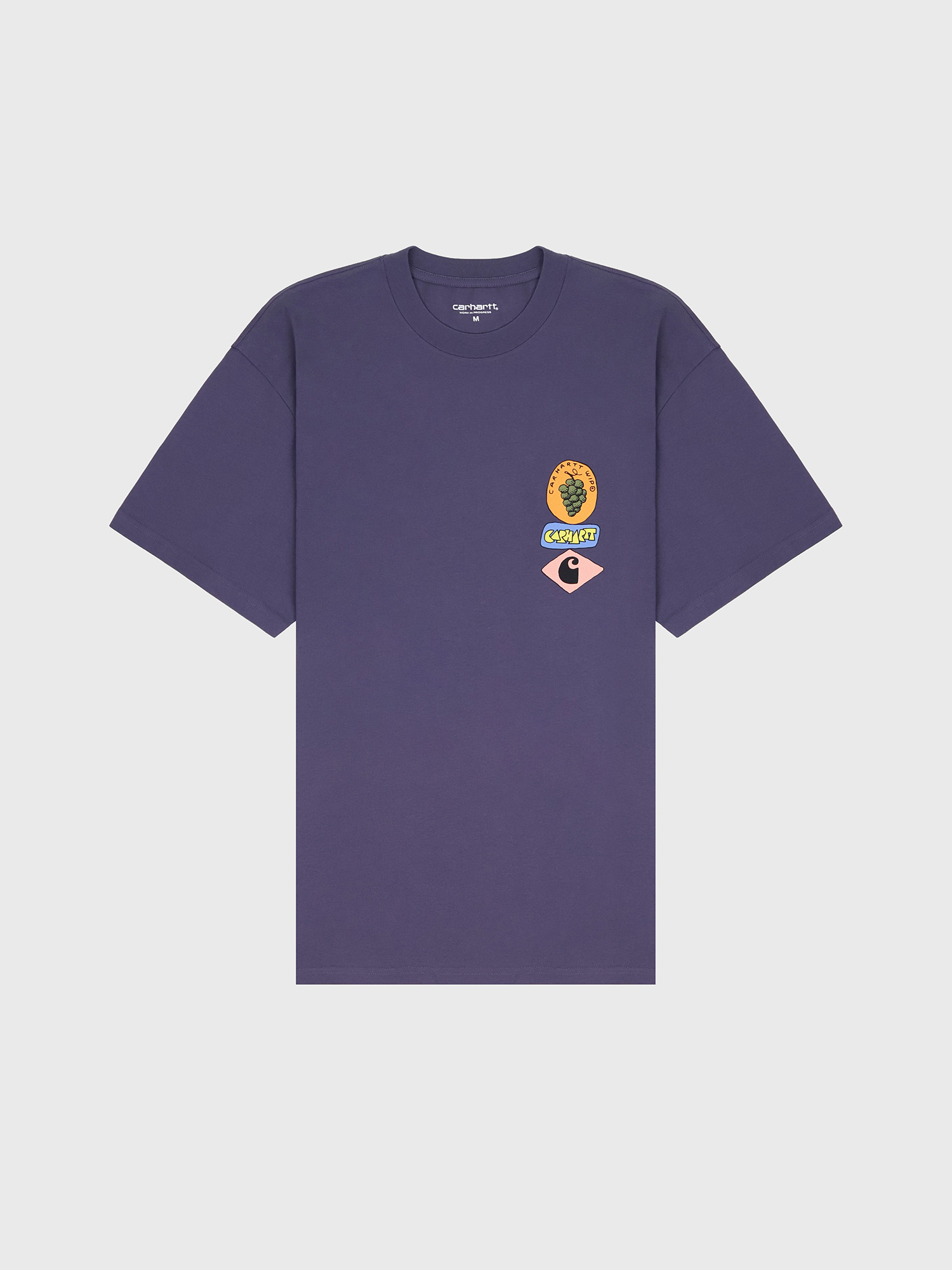 Футболка Carhartt WIP Stacked Grapes Shady Purple