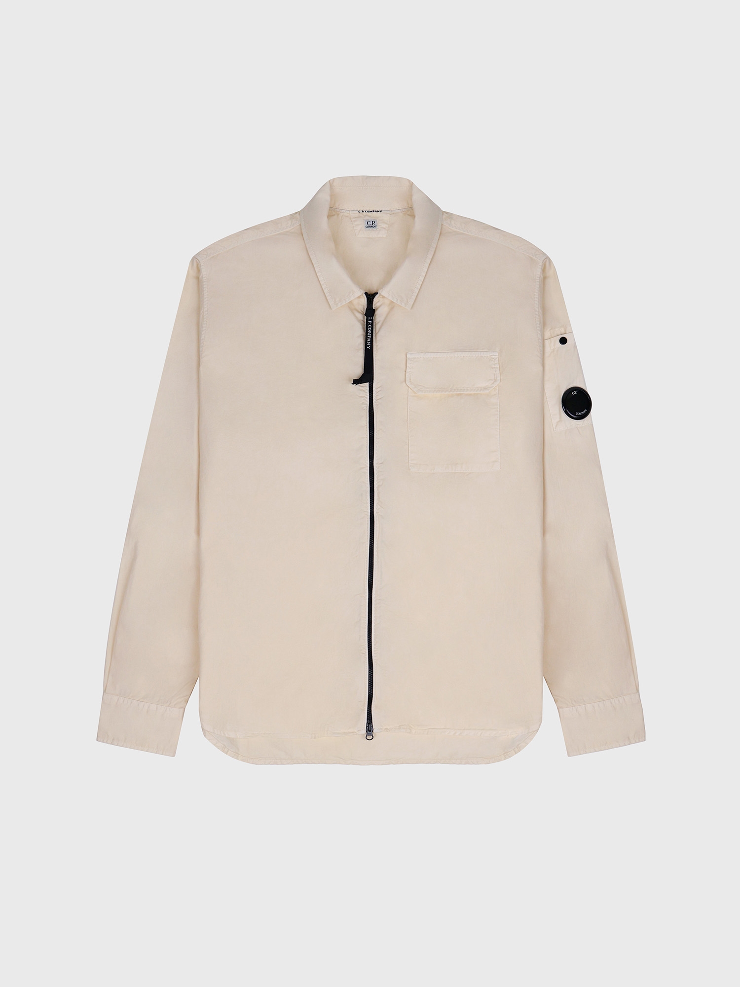 Куртка C.P. Company Organic Gabardine Full Zip Pistachio