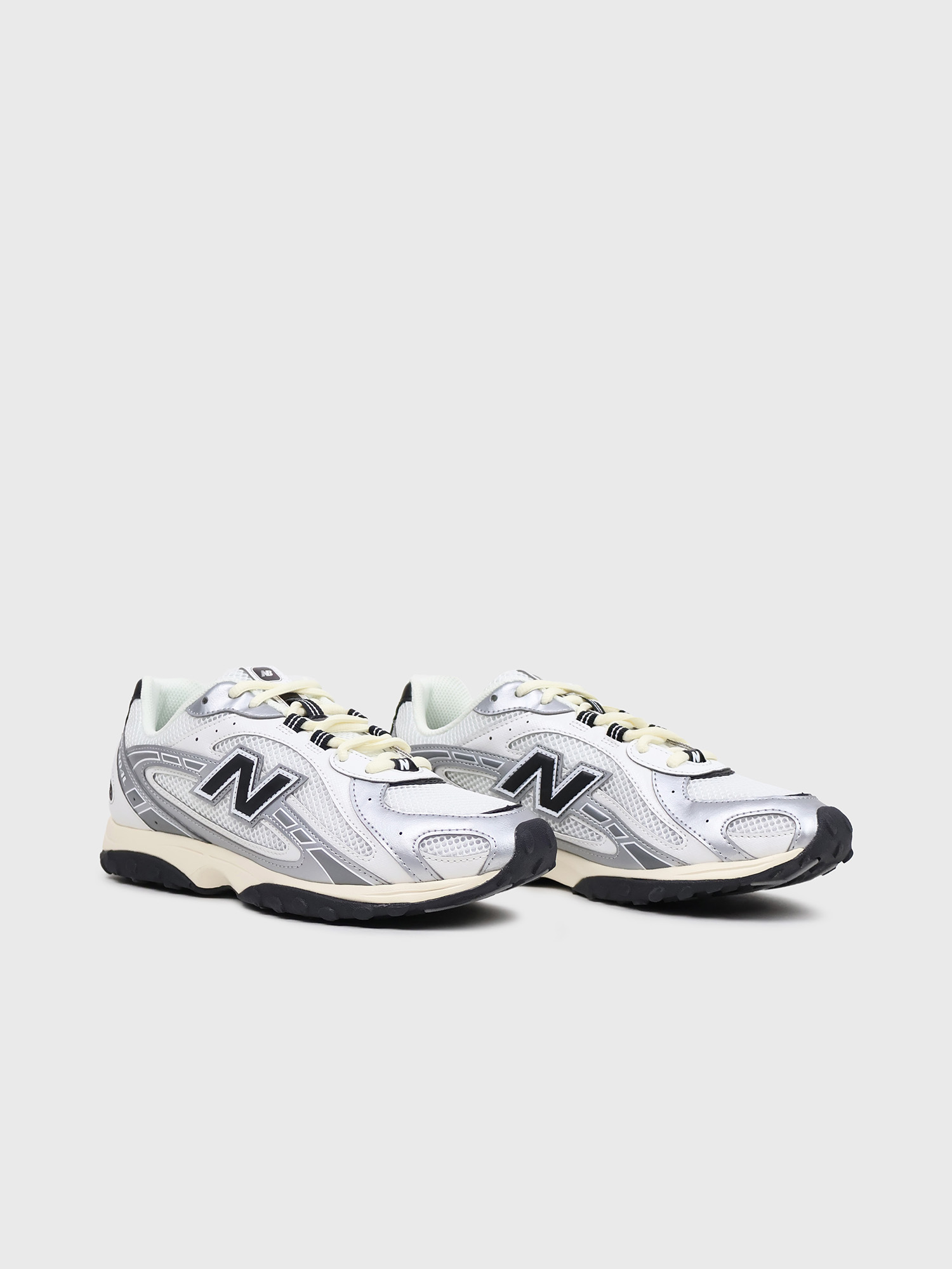 Кроссовки New Balance 204L Silver Metallic / Black