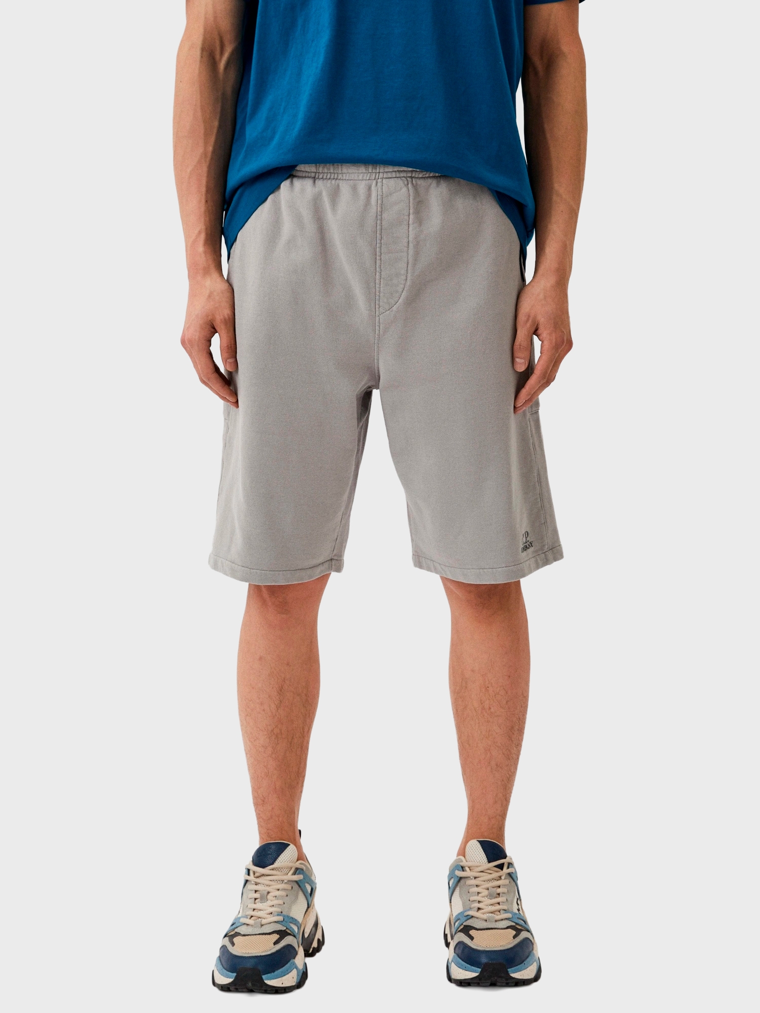 Шорты C.P. Company Jogging Bermuda Cotton Fleece Gray