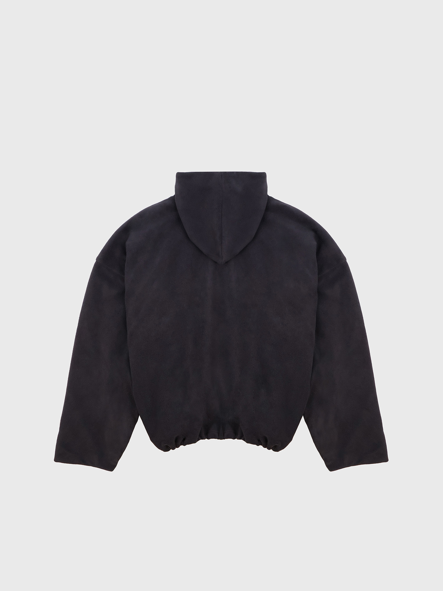Худи Yeezy Gap Engineered by Balenciaga Polar Fleece Padded Hoodie Dark Grey