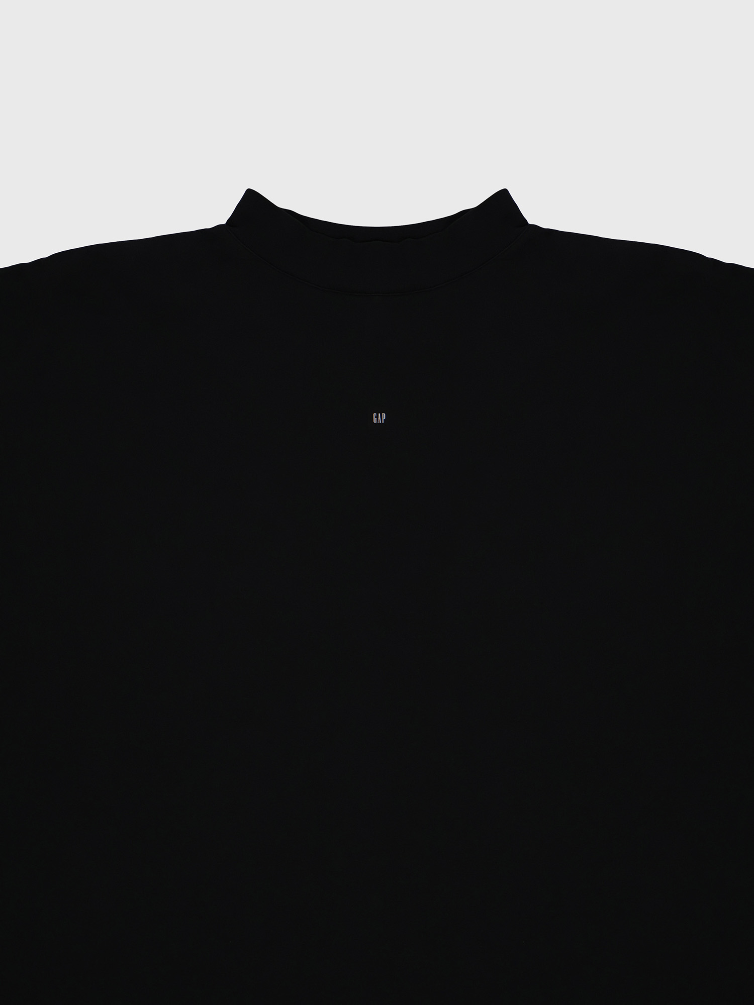Футболка Yeezy Gap Engineered by Balenciaga Logo 3/4 Black