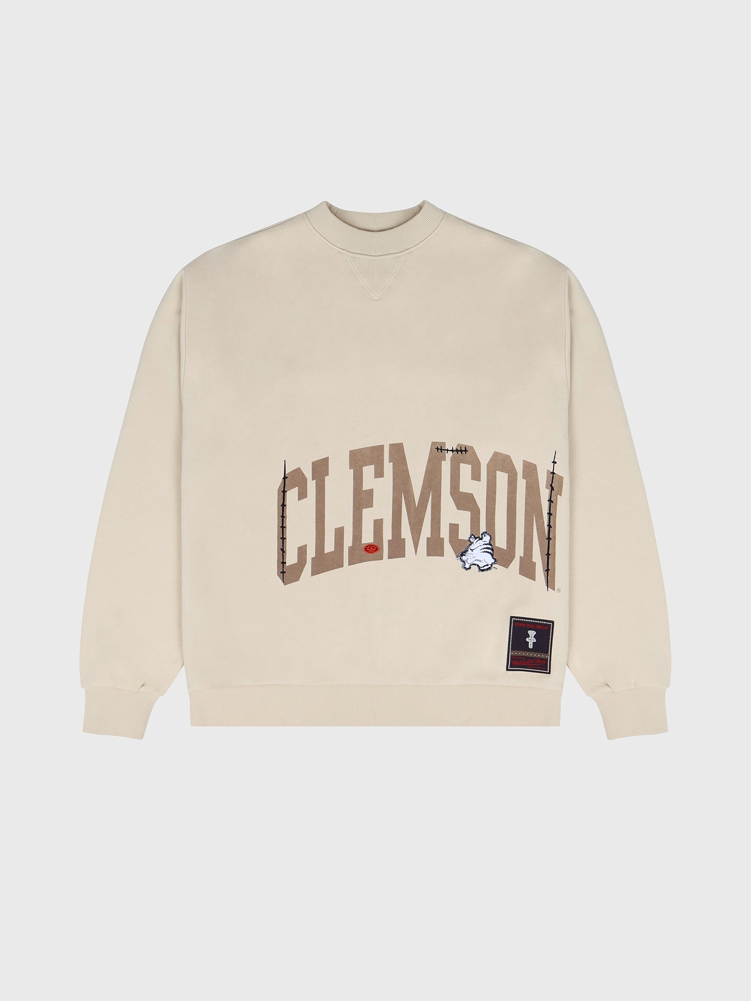 Свитшот Travis Scott Cactus Jack x Mitchell & Ness Clemson Tigers