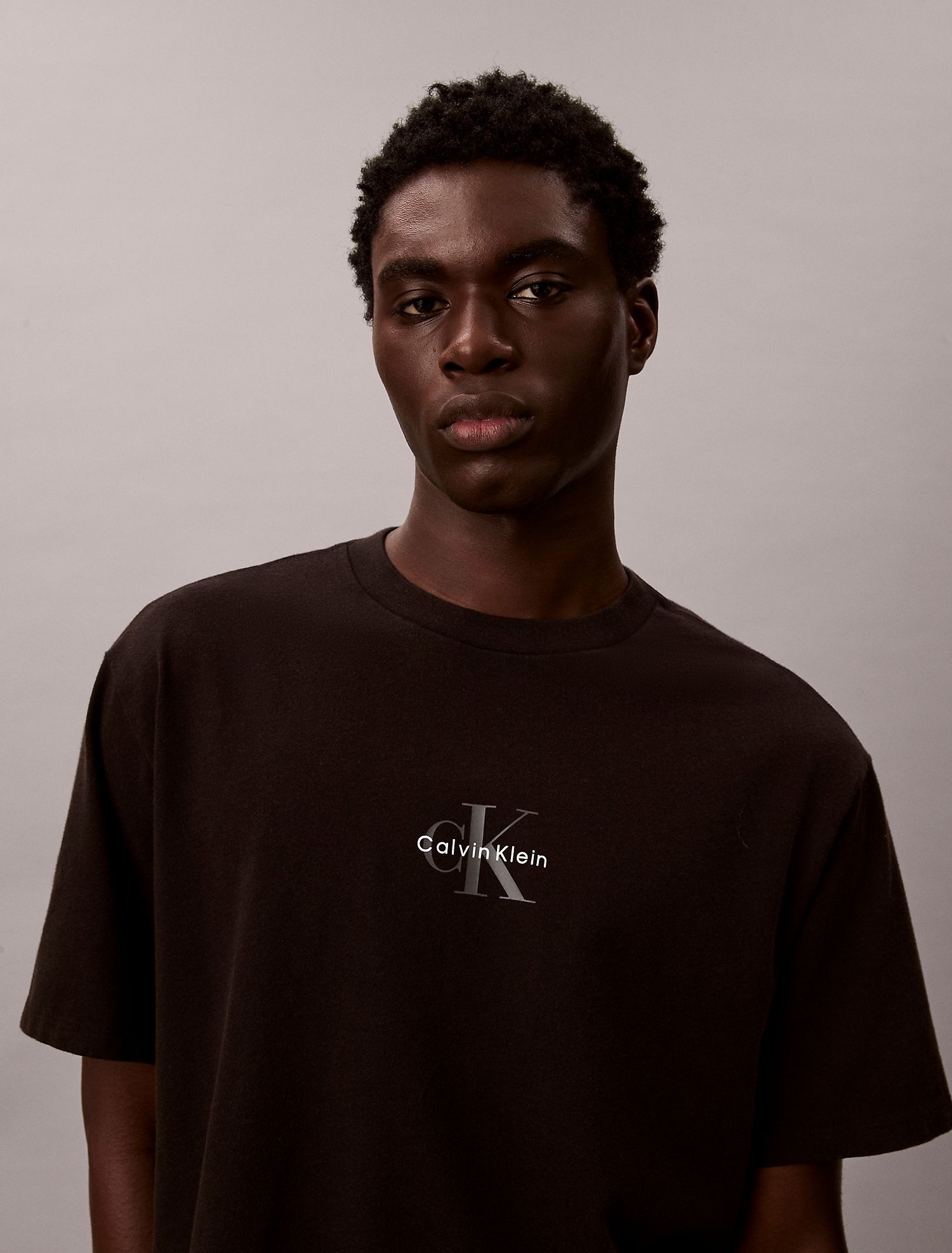 Футболка Calvin Klein Monologo 90s Fit Black