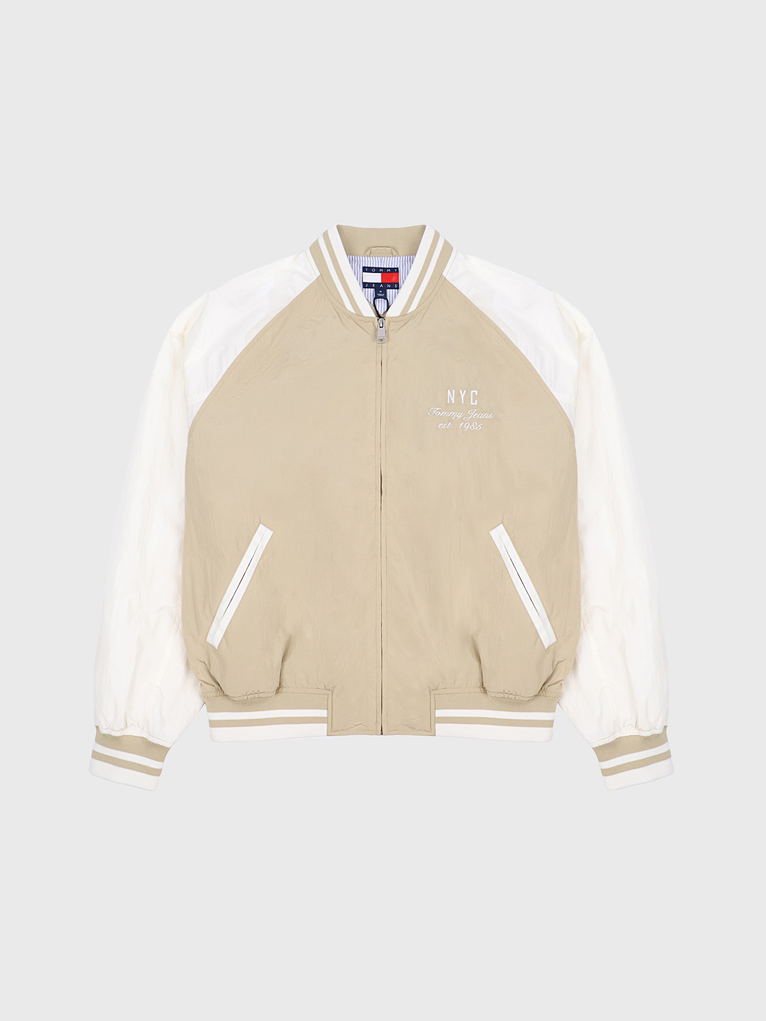 Бомбер Tommy Jeans Eagle Graphic Light Beige/Ancient White