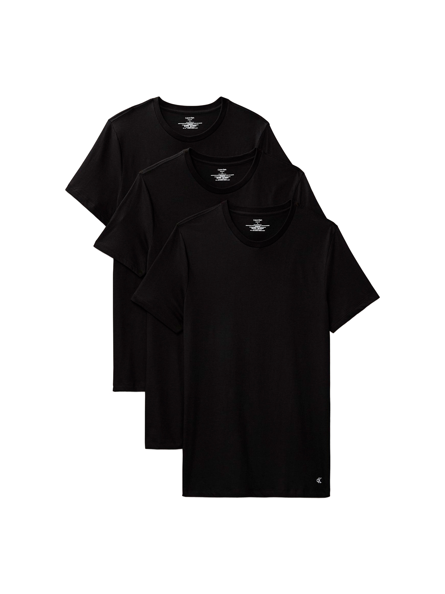 Набор футболок Calvin Klein Cotton Classics 3-Pack Black