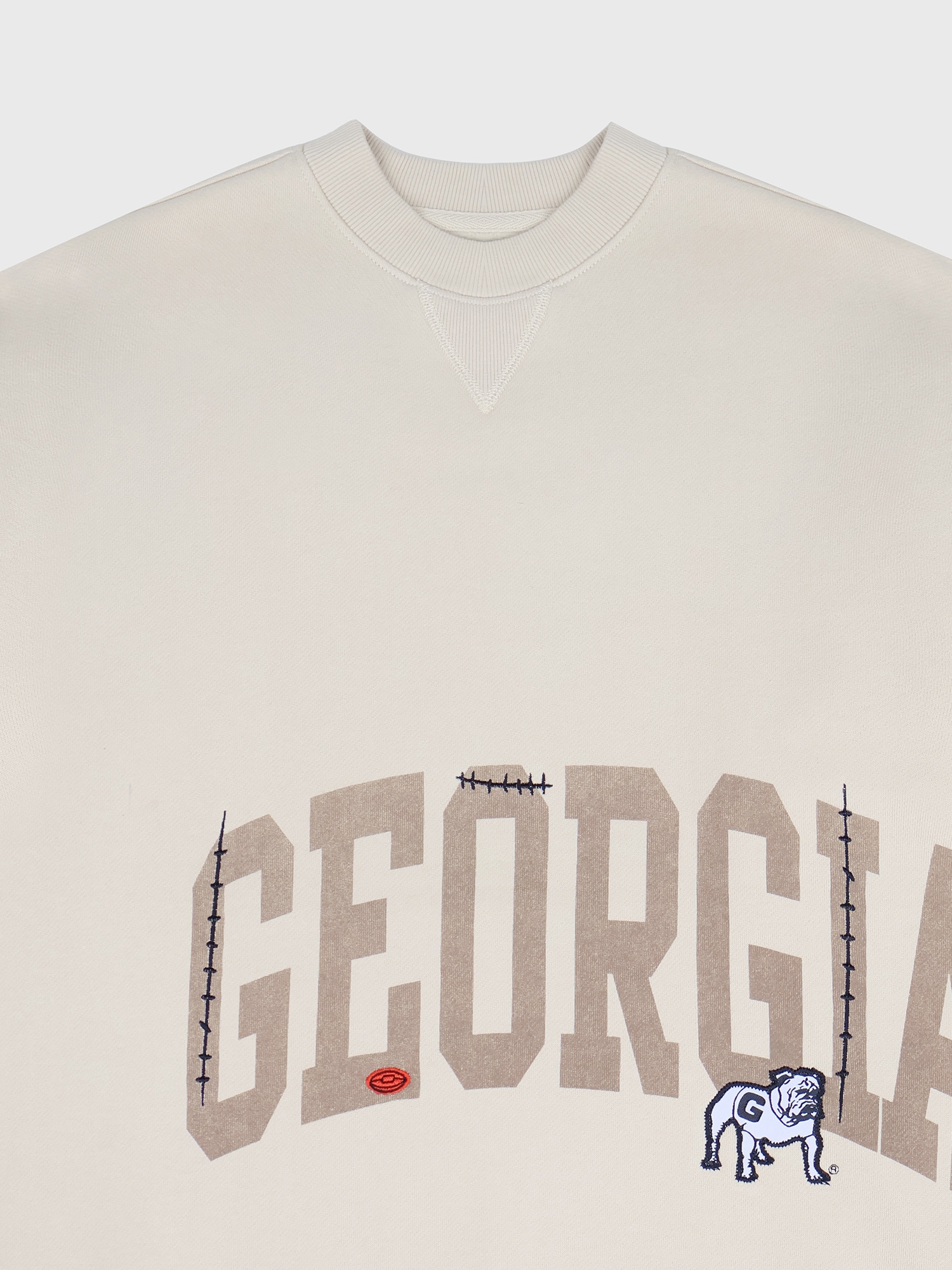 Свитшот Travis Scott Cactus Jack x Mitchell & Ness Georgia Bulldogs
