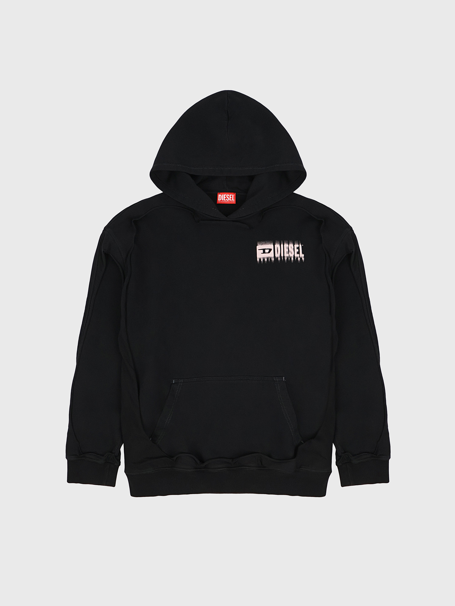 Худи Diesel S-BOXT-HOOD-DBL Black