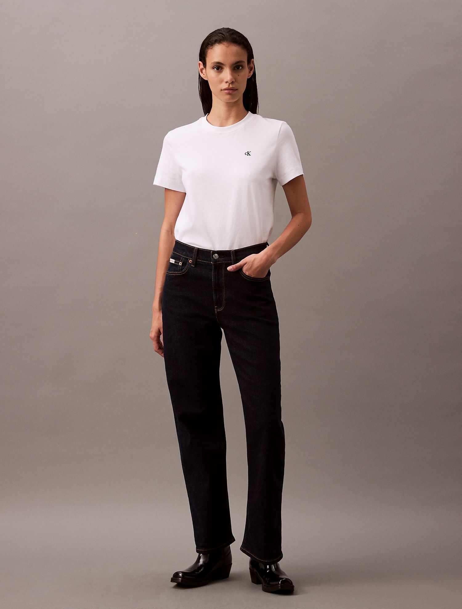 Футболка Calvin Klein Archive Logo T-Shirt Brilliant White