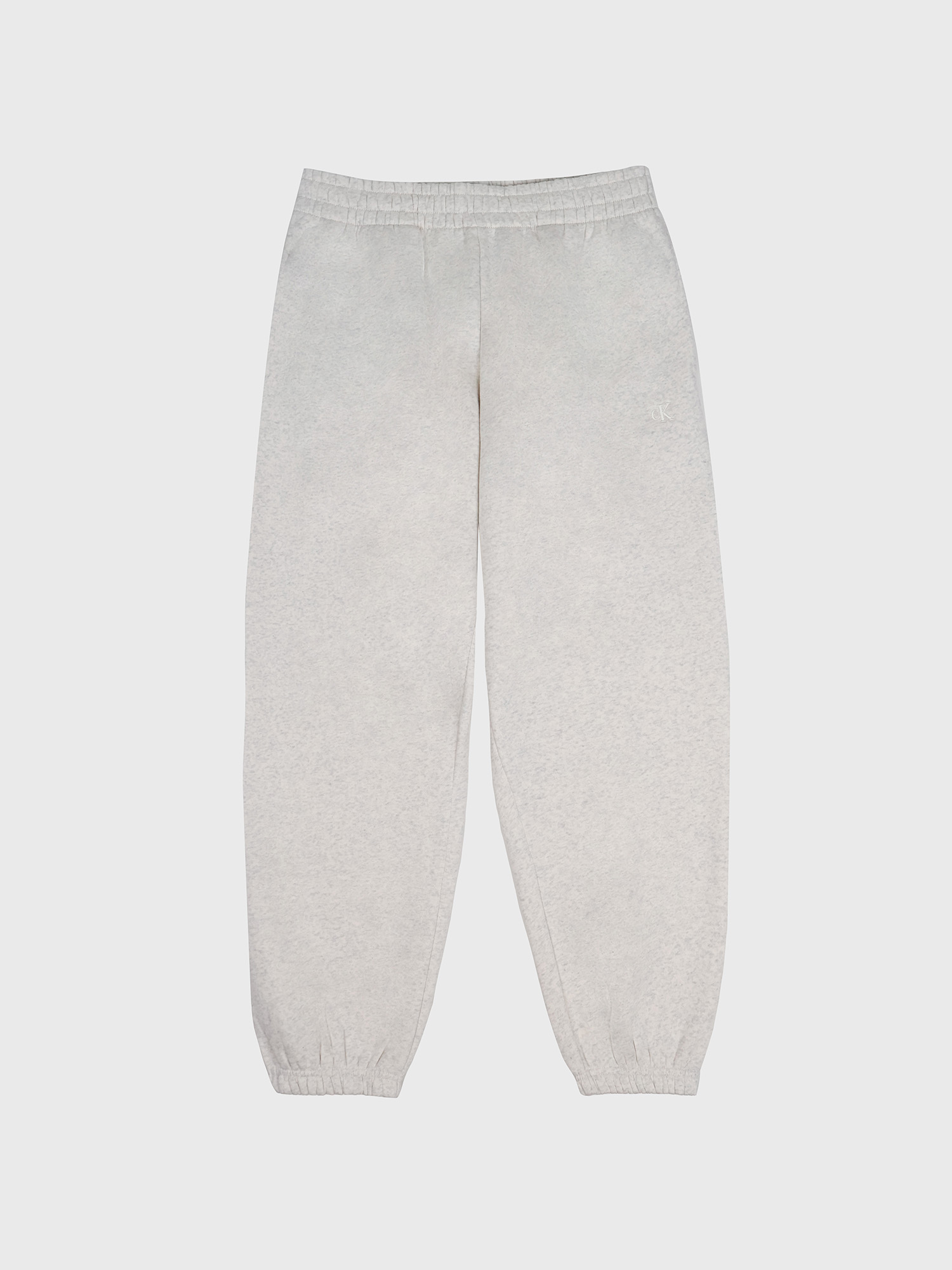 Брюки Calvin Klein Monogram Fleece Joggers Vanilla Heather