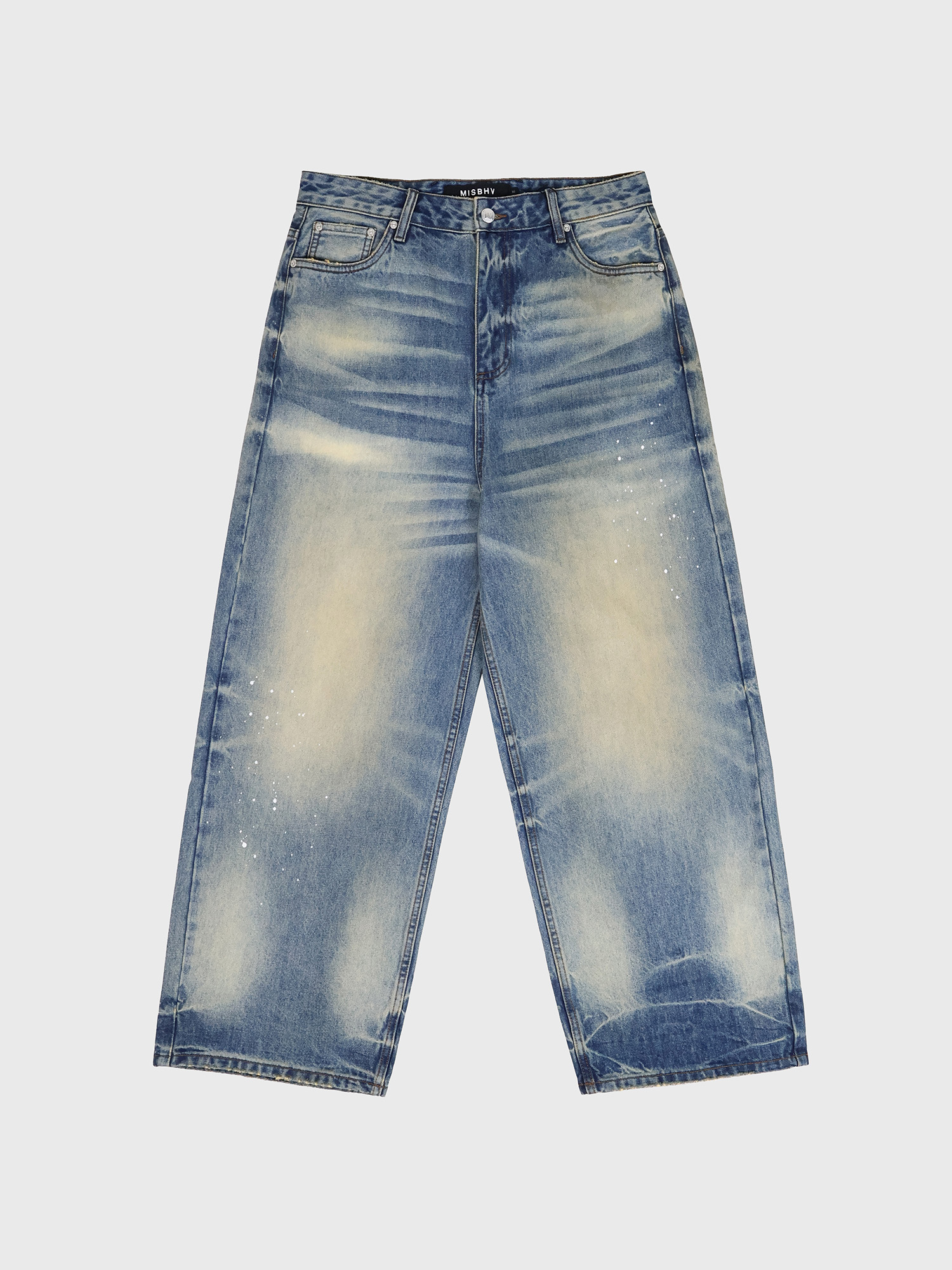 Джинсы MISBHV Baggy Denim Trousers Dirt Denim