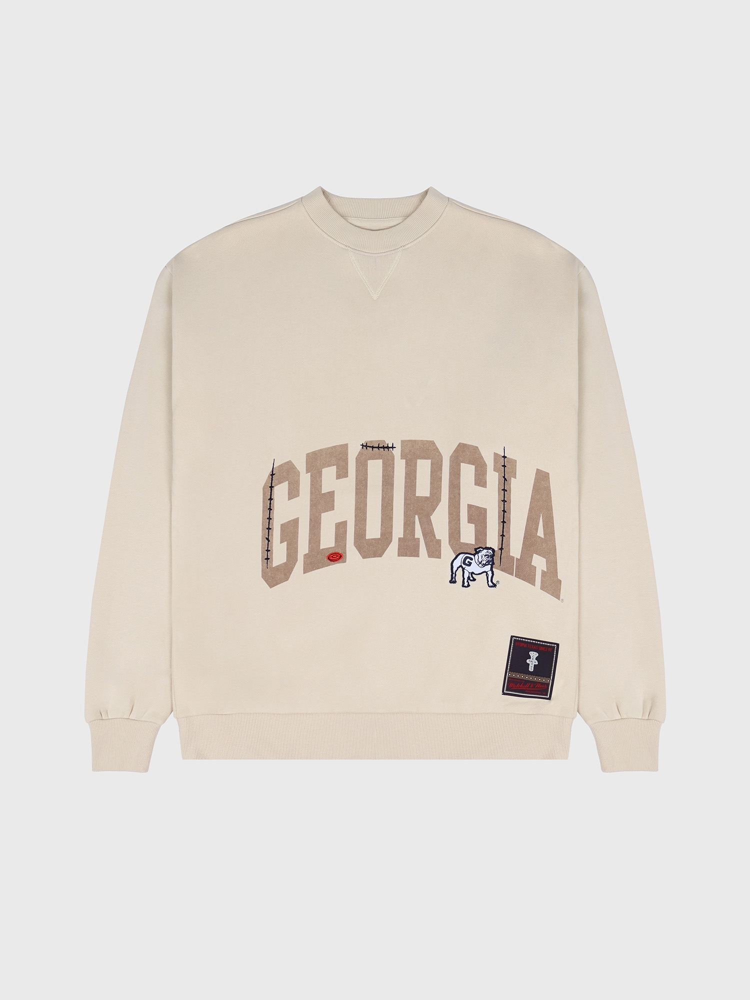 Свитшот Travis Scott Cactus Jack x Mitchell & Ness Georgia Bulldogs