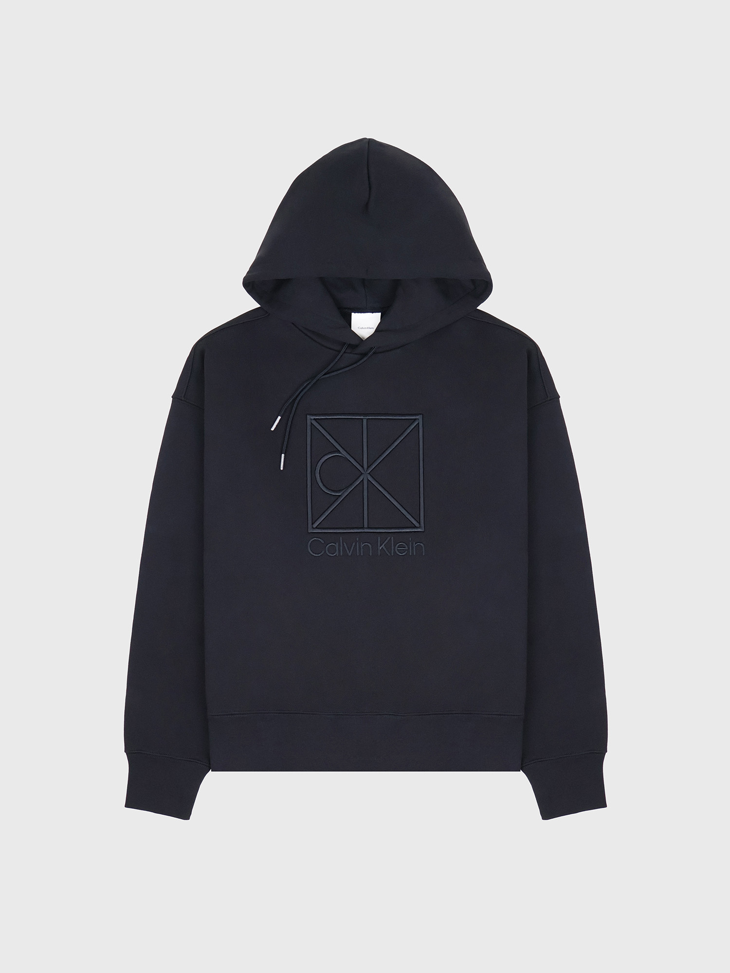 Худи Calvin Klein Heavy Jersey Logo Black