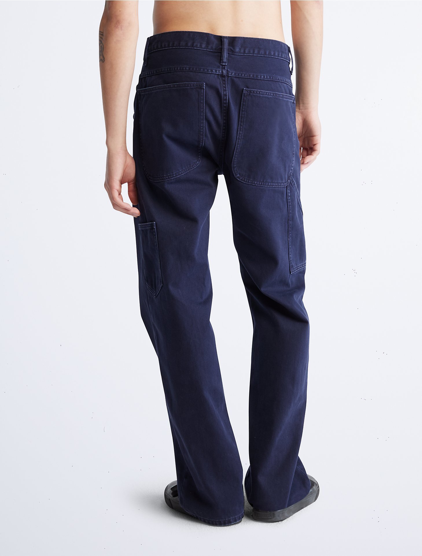 Джинсы Calvin Klein Khakis Wide Leg Carpenter Jeans Midnight