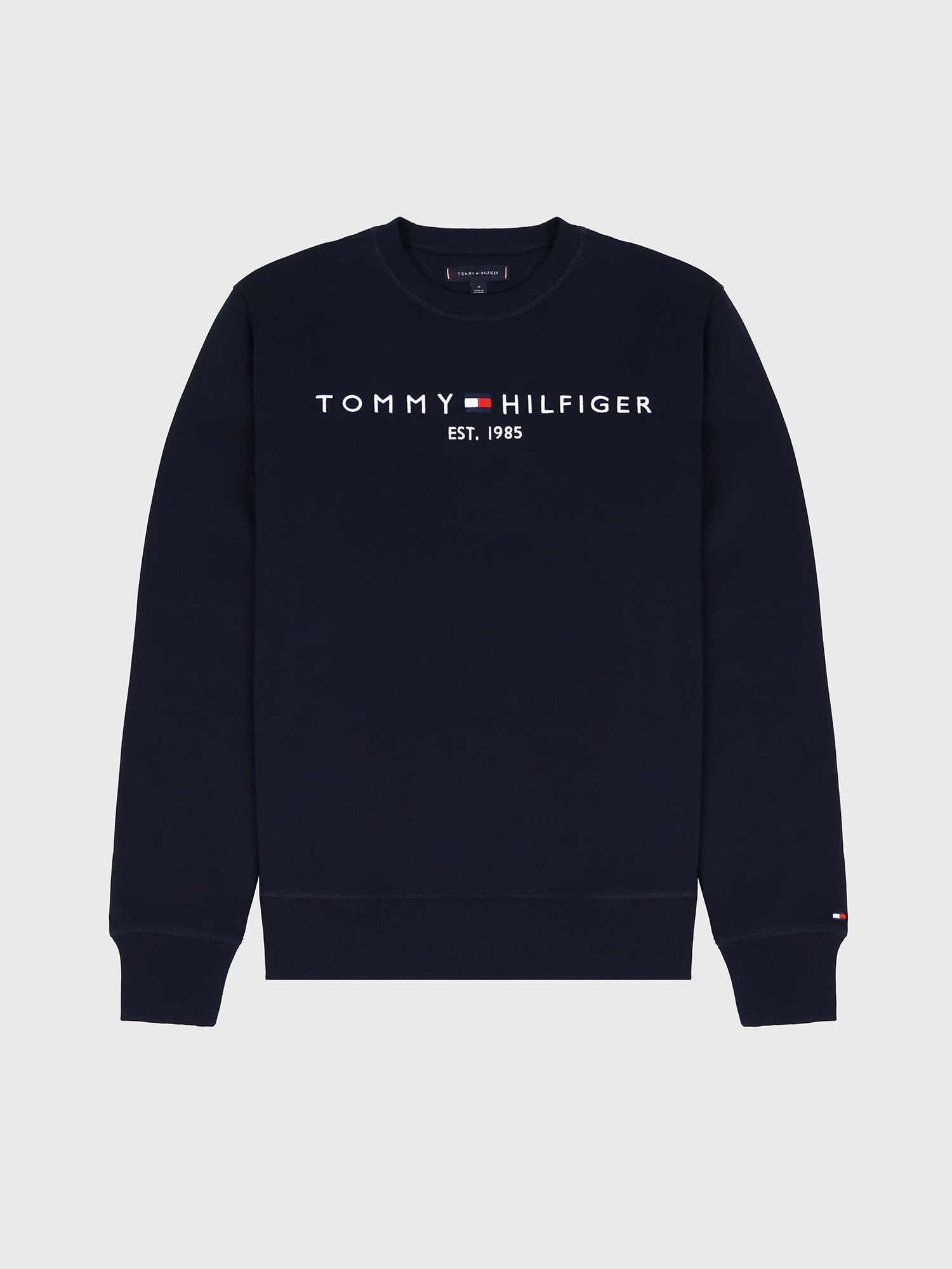 Свитшот Tommy Hilfiger Embroidered Tommy Logo Navy