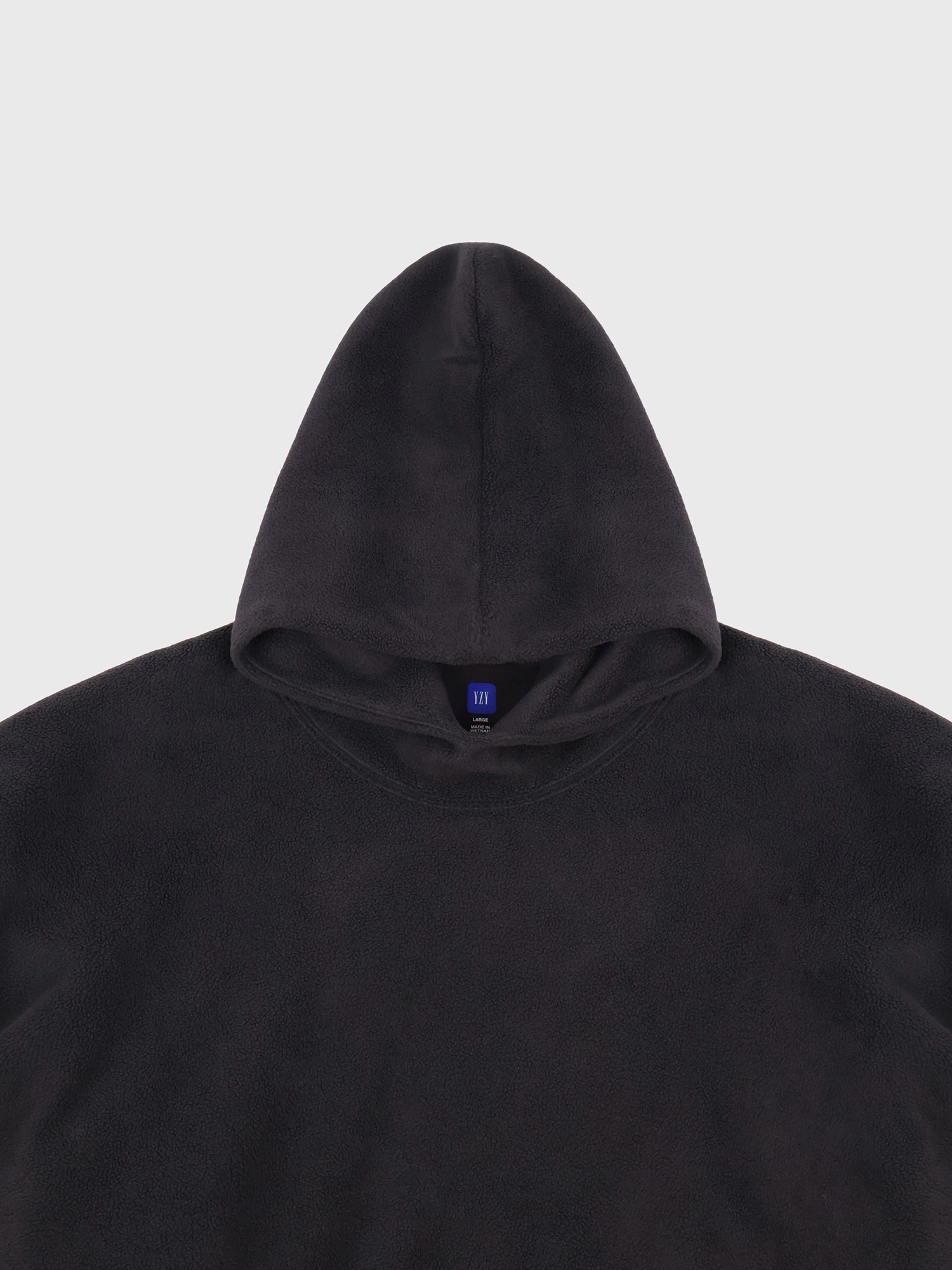 Худи Yeezy Gap Engineered by Balenciaga Polar Fleece Padded Hoodie Dark Grey