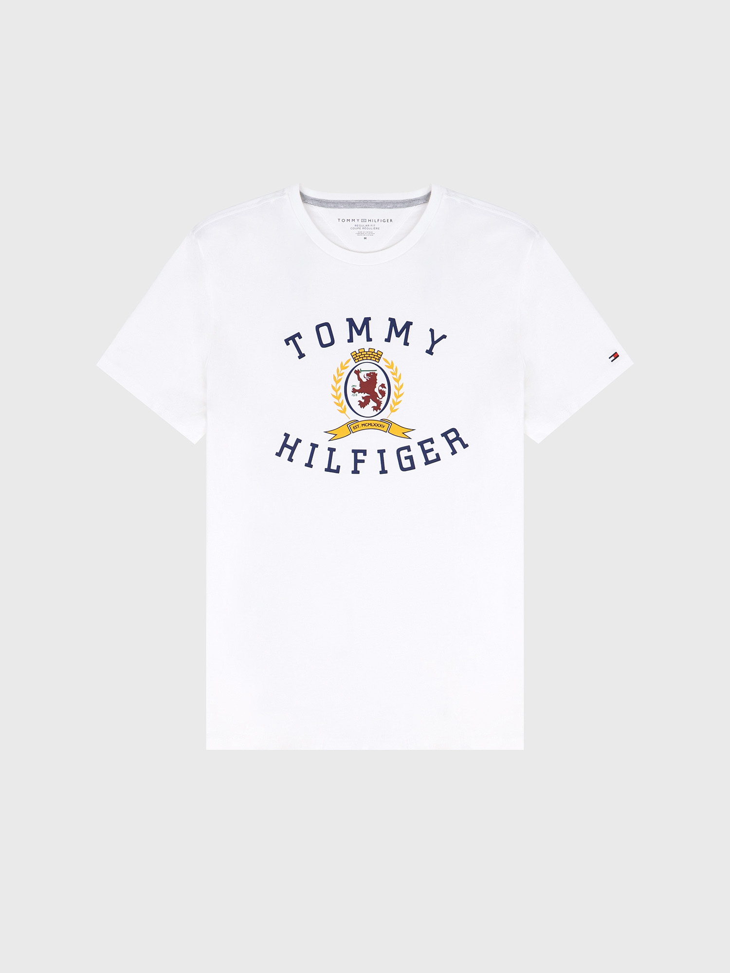 Футболка Tommy Hilfiger Crest Logo Optic White
