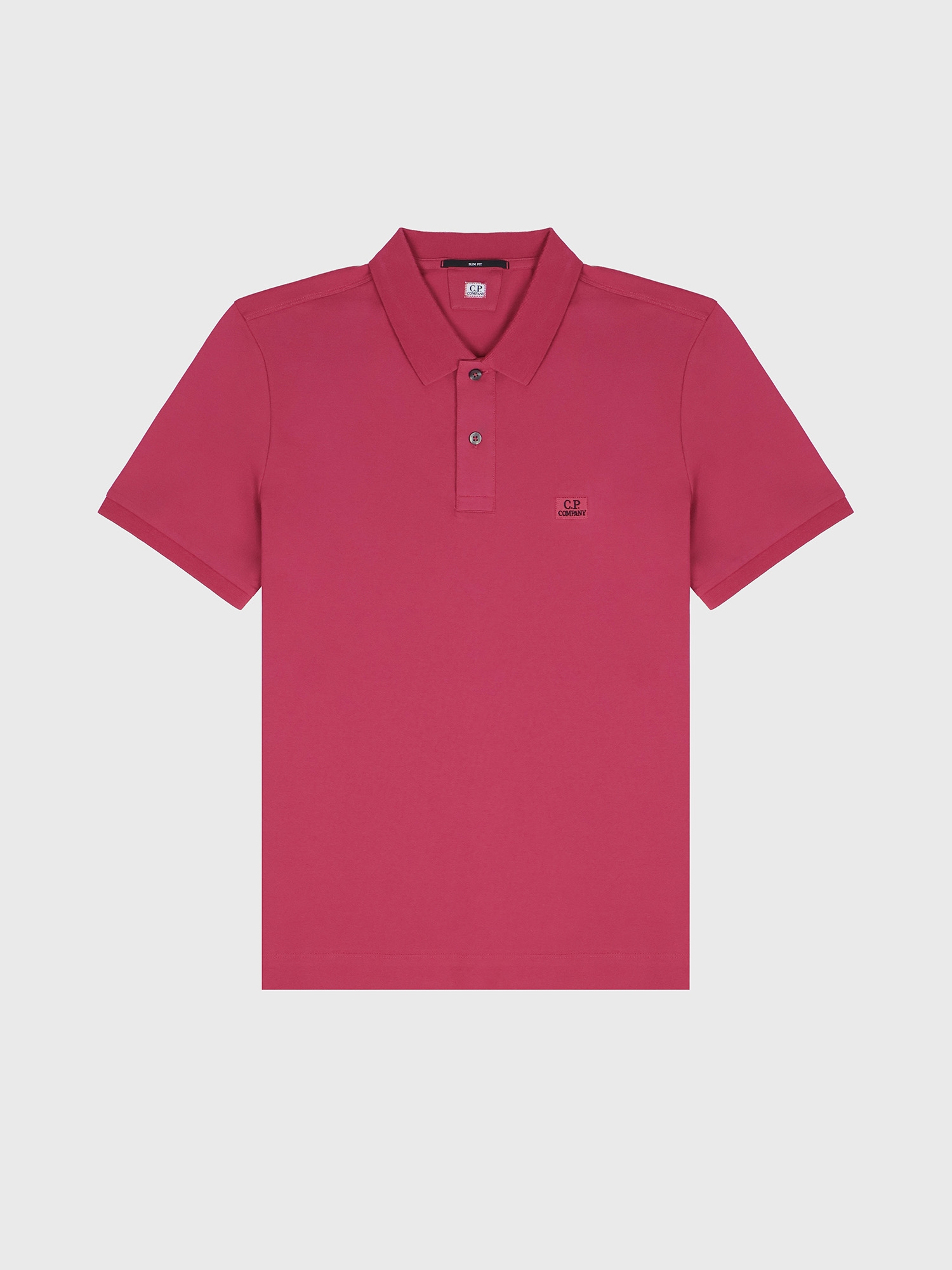 Поло C.P. Company Stretch Piquet Slim Pink