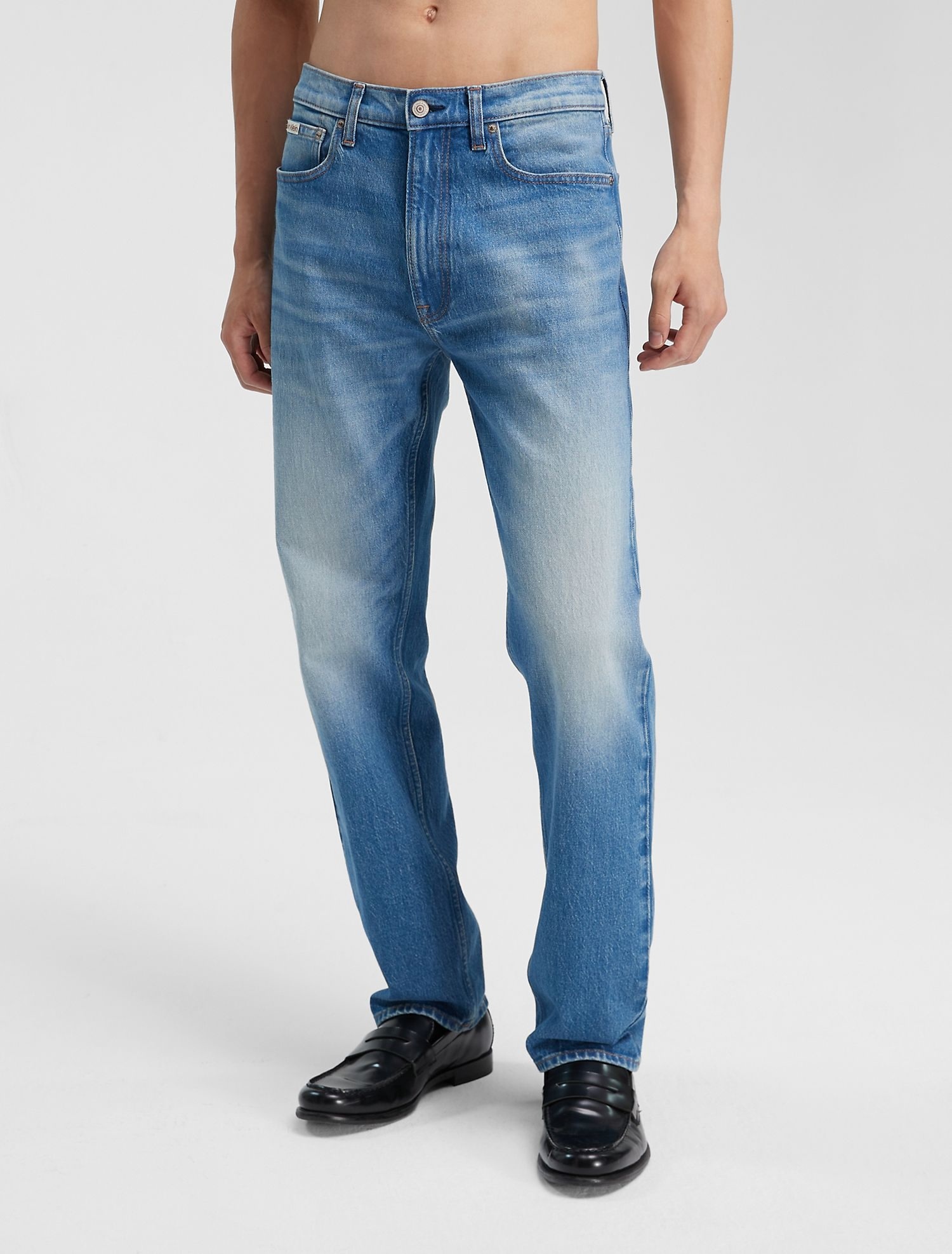 Джинсы Calvin Klein Standard Straight Fit Klein Blue