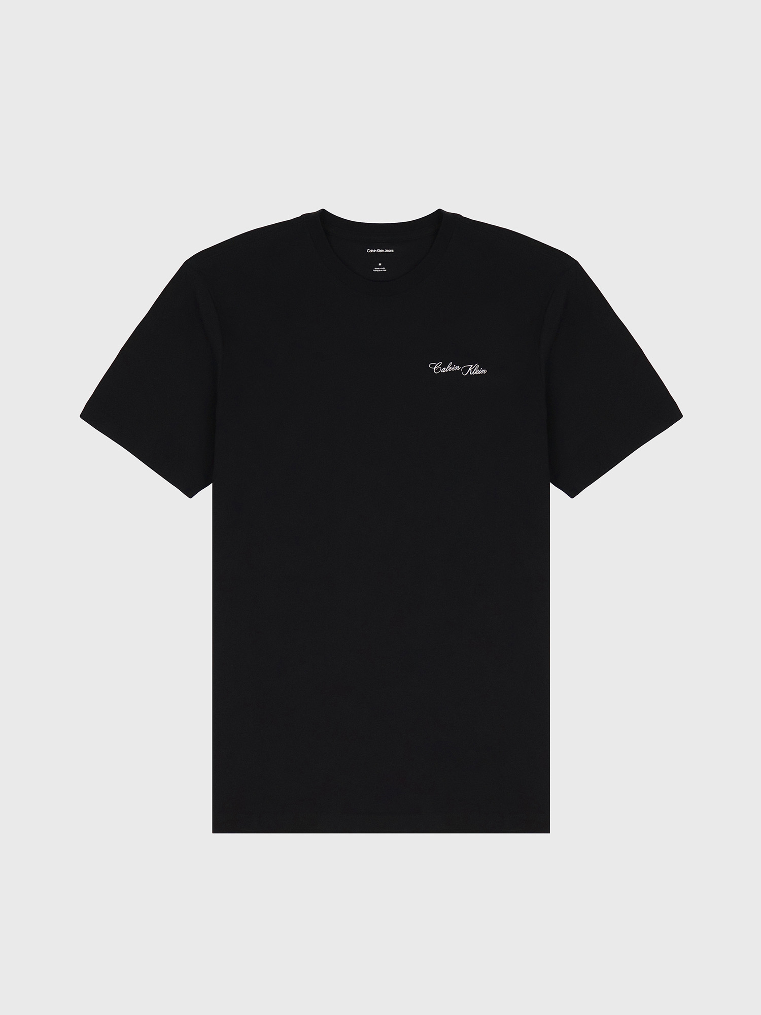 Футболка Calvin Klein Script Logo Classic Black Beauty