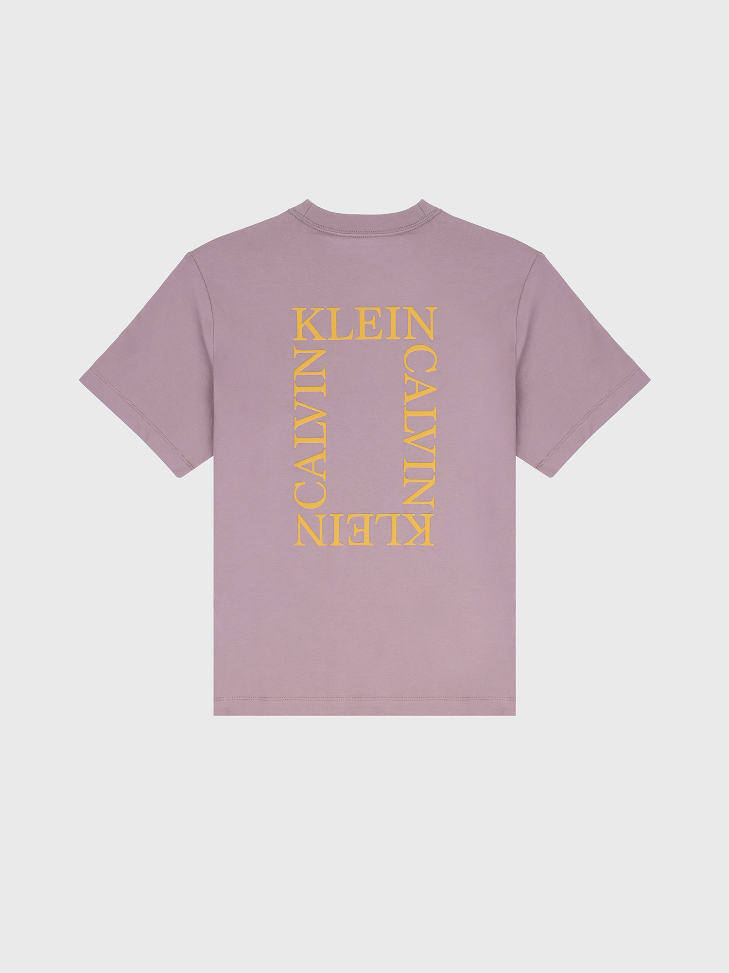 Футболка Calvin Klein Square Logo Graphic Relaxed Muddy Brown