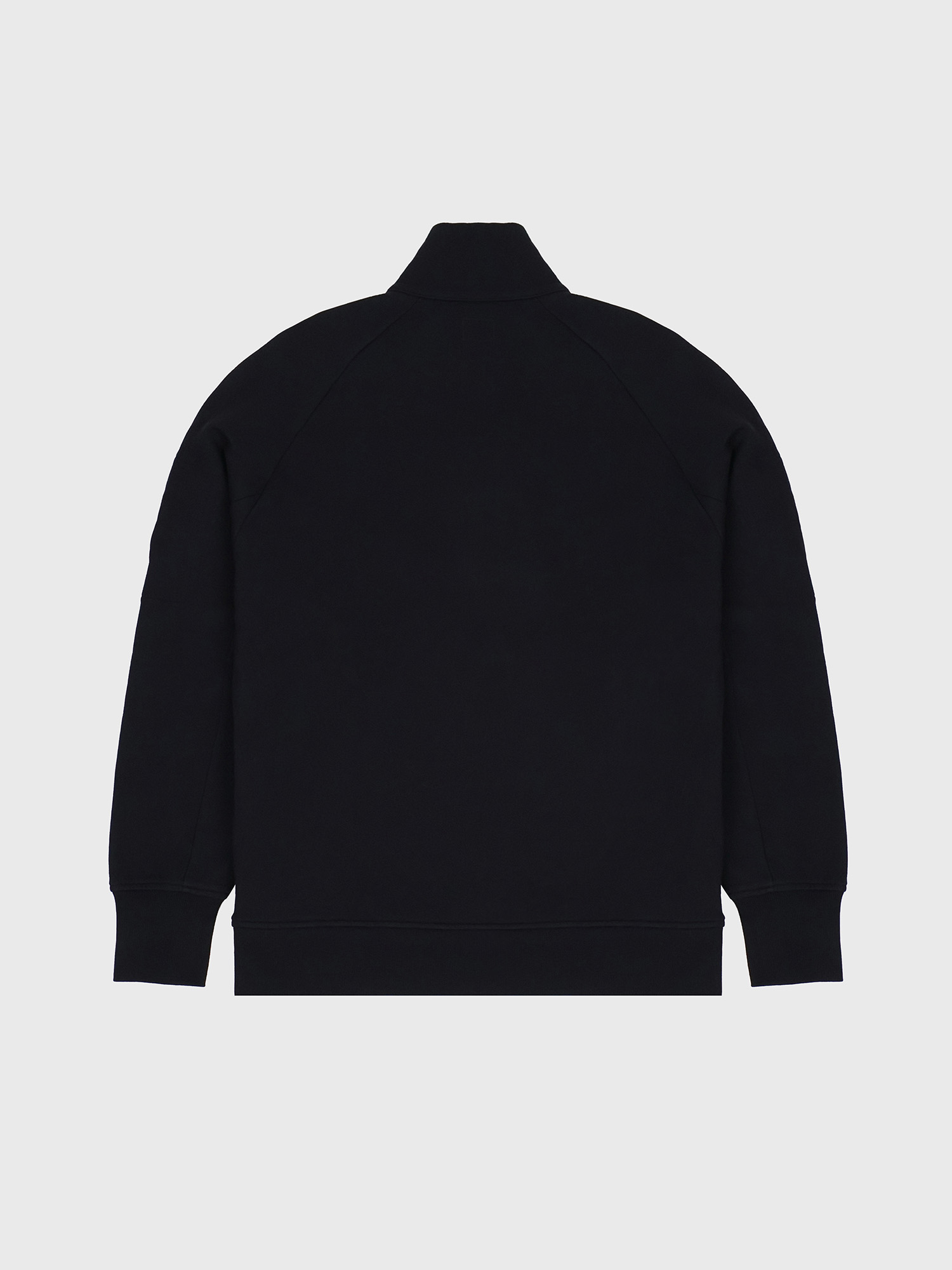 Свитшот на молнии C.P. Company Diagonal Raised Half Zip Black