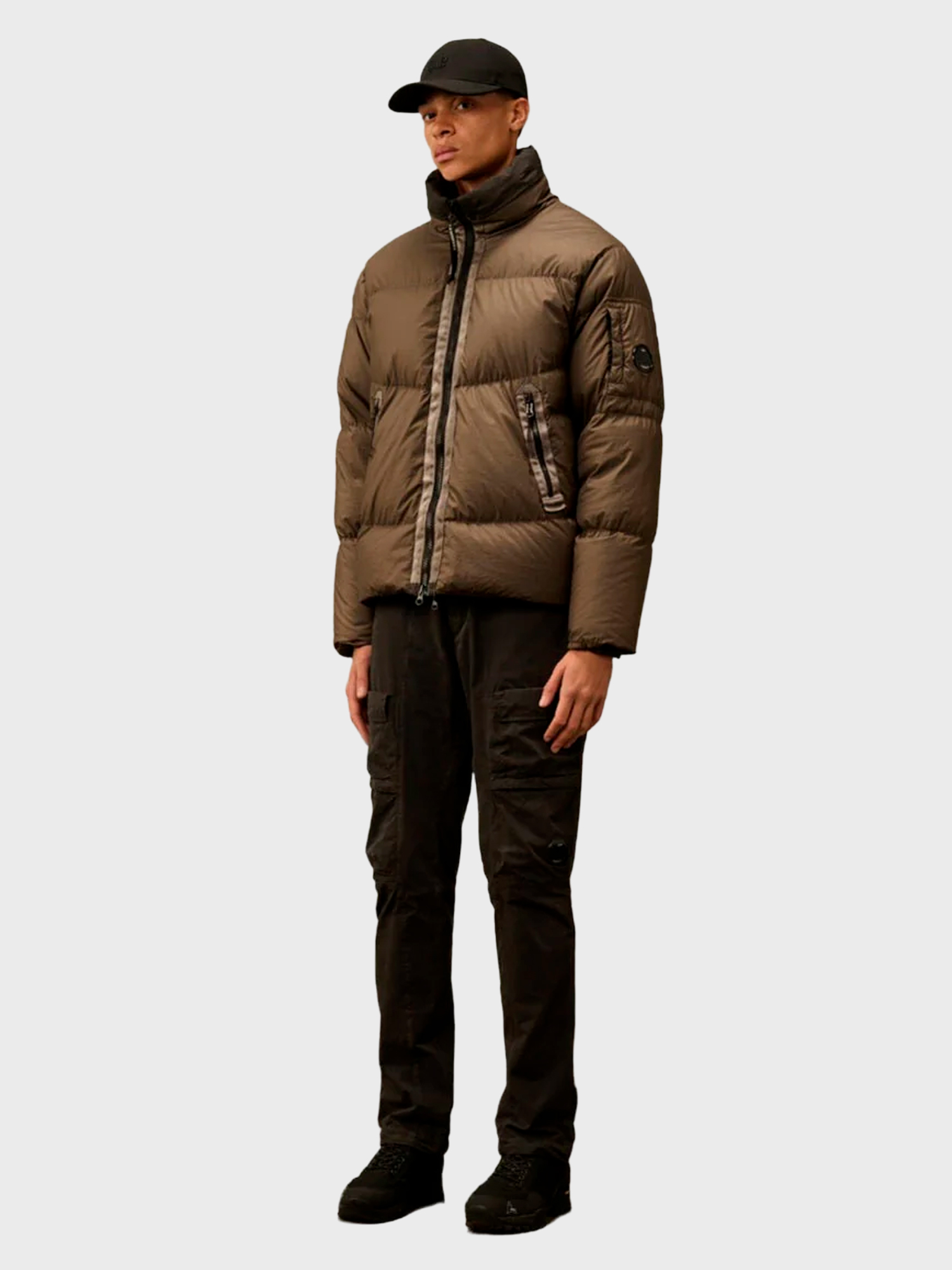 Пуховик C.P. Company Bi-Tm Walnut Brown