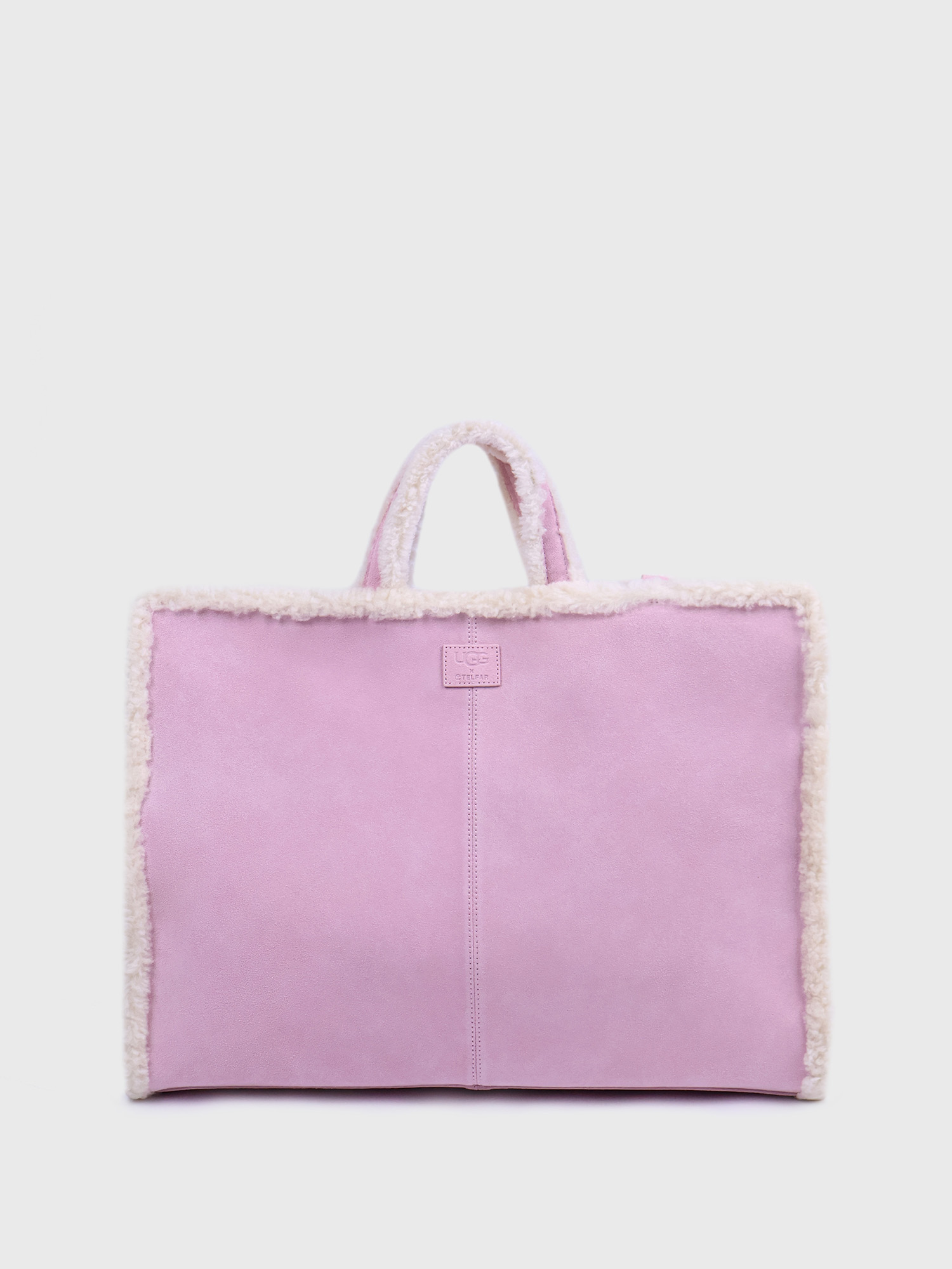 Сумка Ugg X Telfar Large Suede Baby Pink