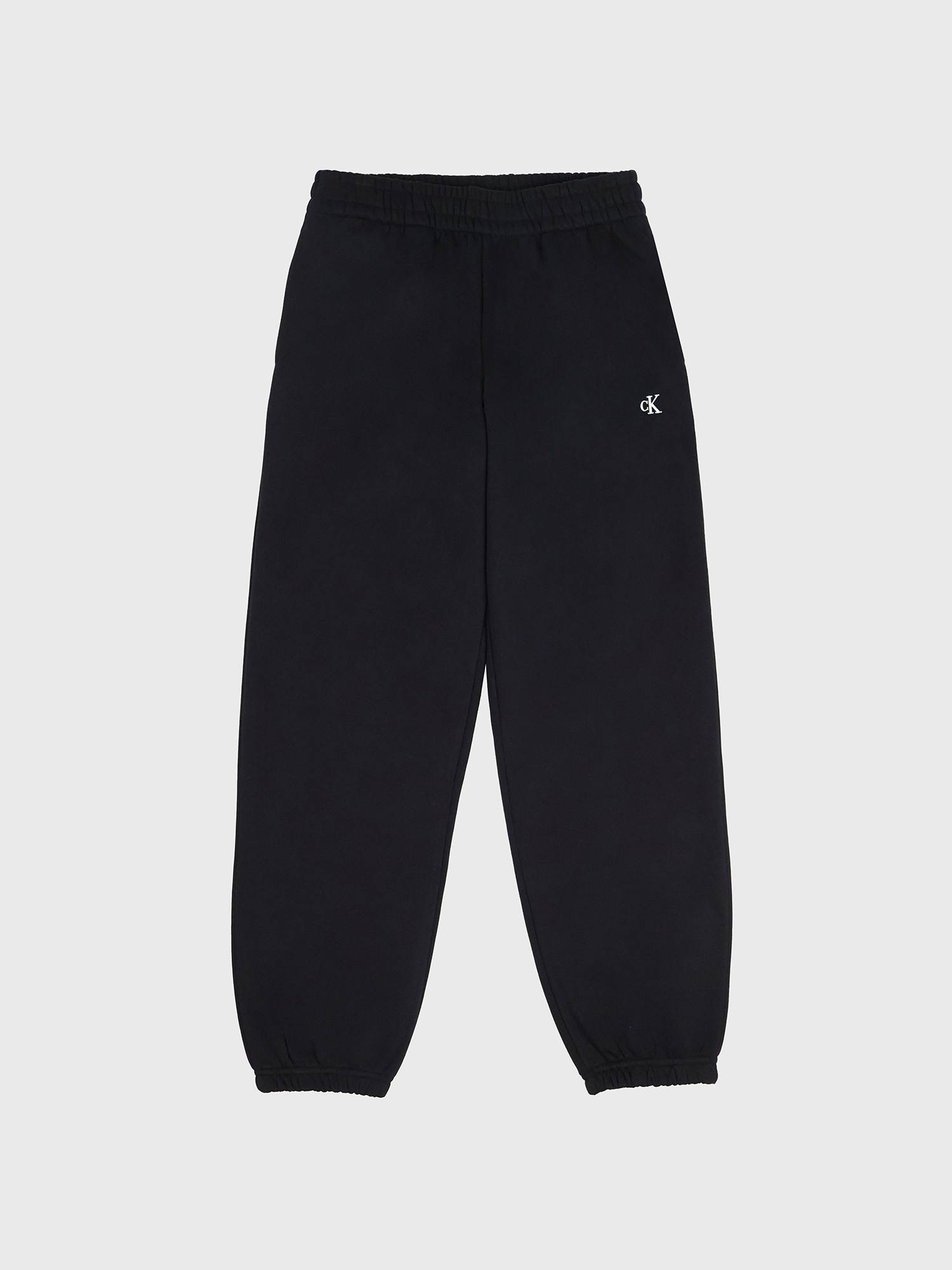 Брюки Calvin Klein Monogram Fleece Joggers Black Beauty